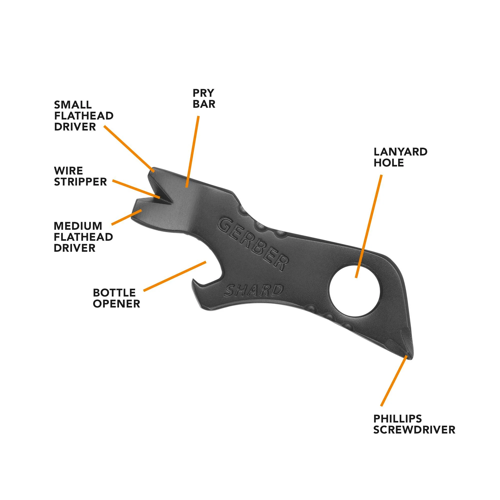 Gerber Shard Keychain Tool - Image 2