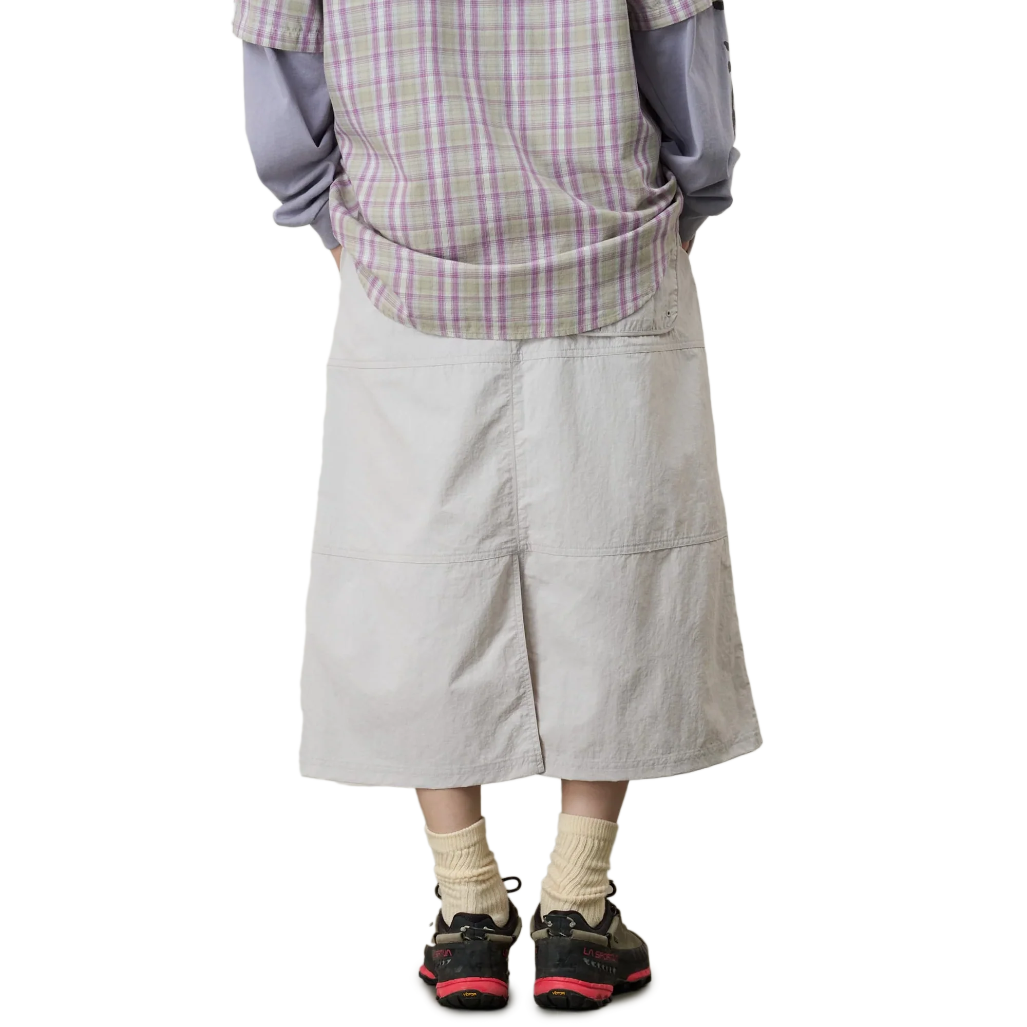 Gramicci Nylon Utility Skirt Ecru - Image 4