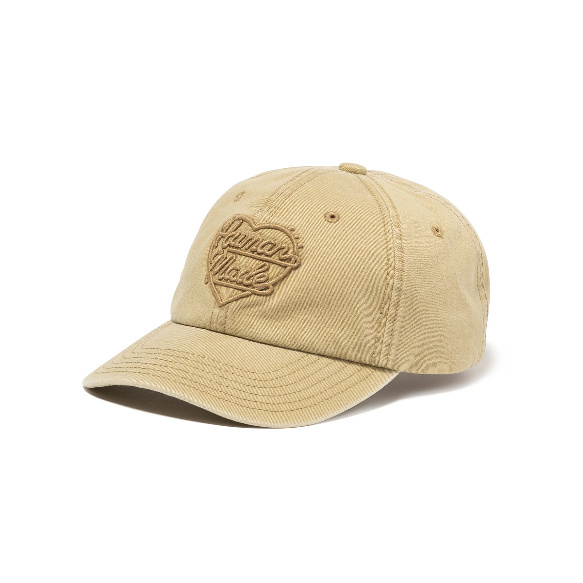 Human Made 6-Panel Twill Cap Beige HM31GD021