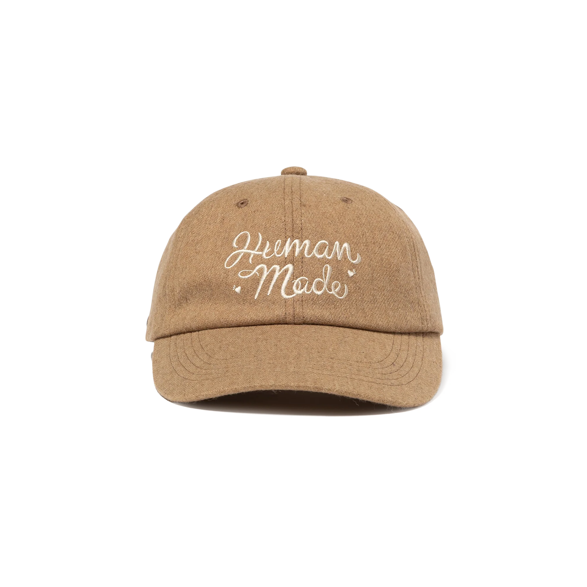 Human Made 6Panel Wool Cap Beige HM30GD052 - Image 2