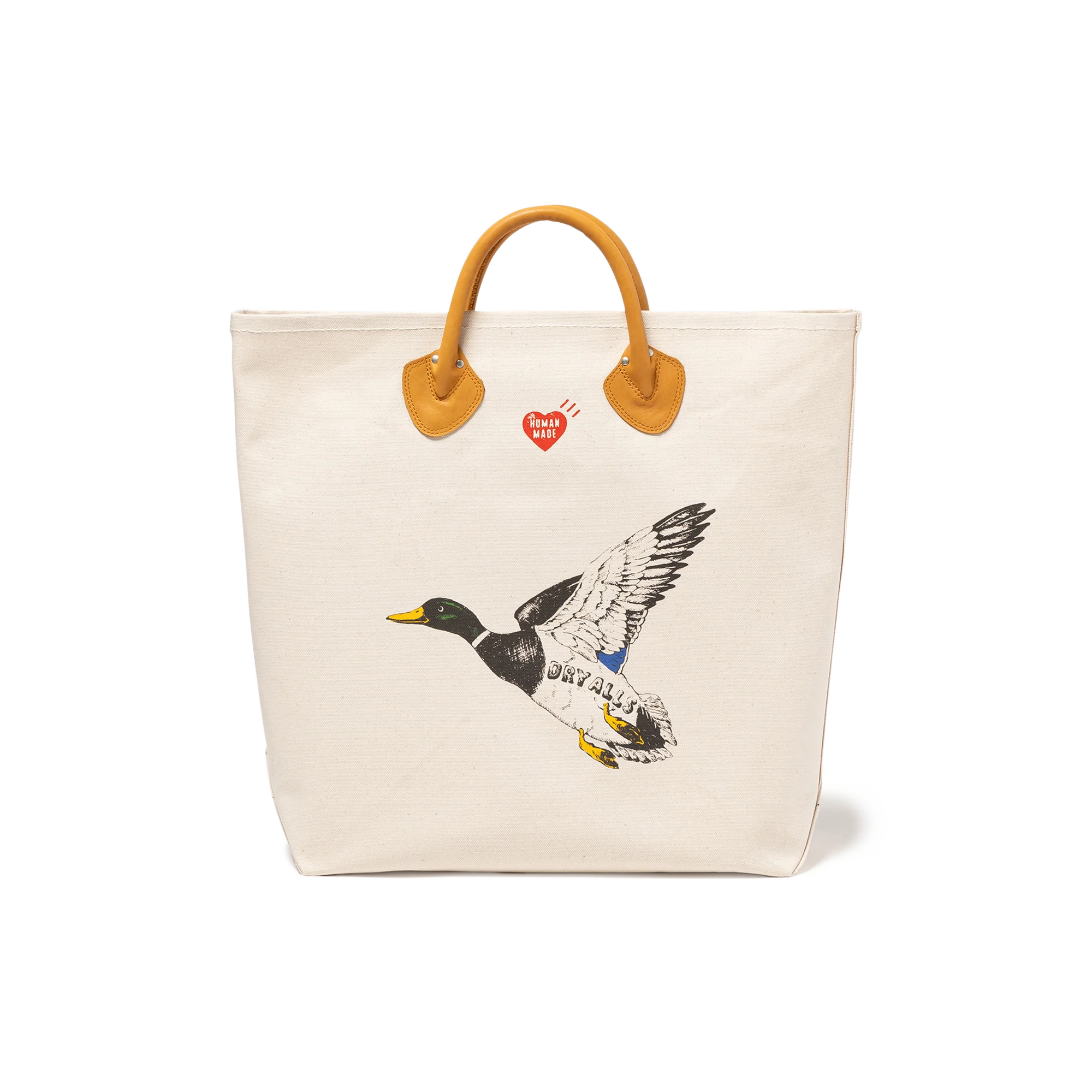 Human Made Canvas Tote White HM30GD016