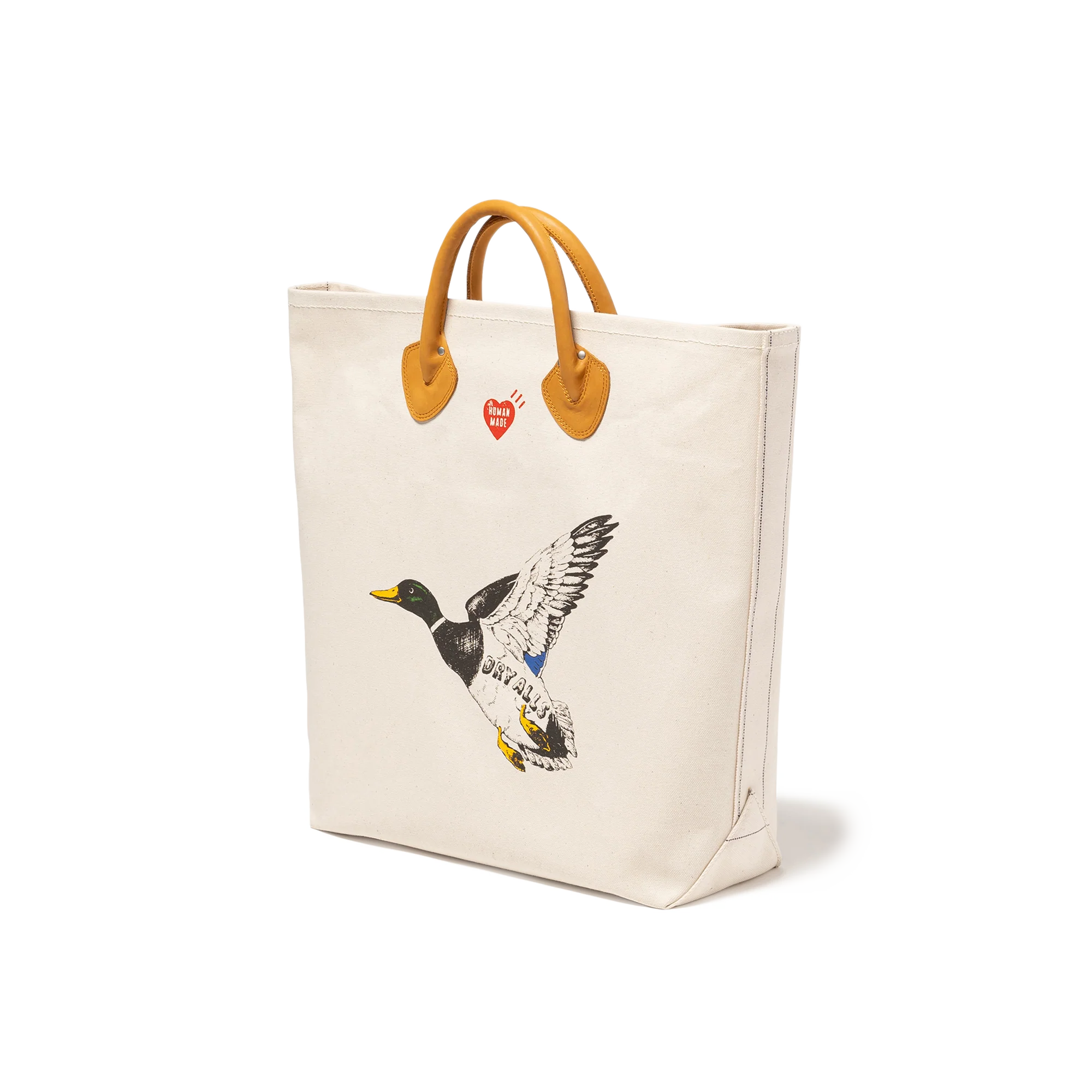 Human Made Canvas Tote White HM30GD016 - Image 5
