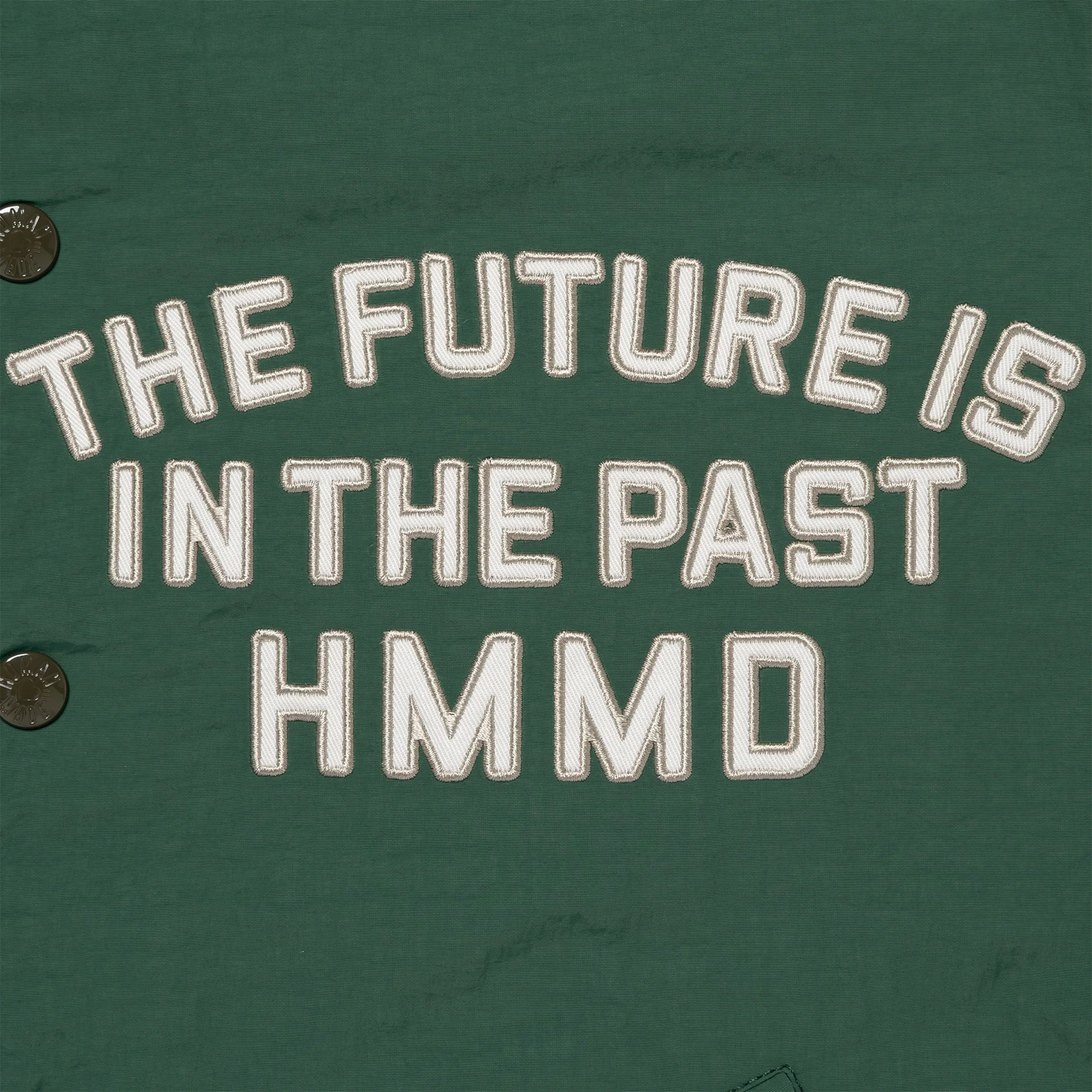 Human Made Coach Jacket Green HM31JK021 - Image 2