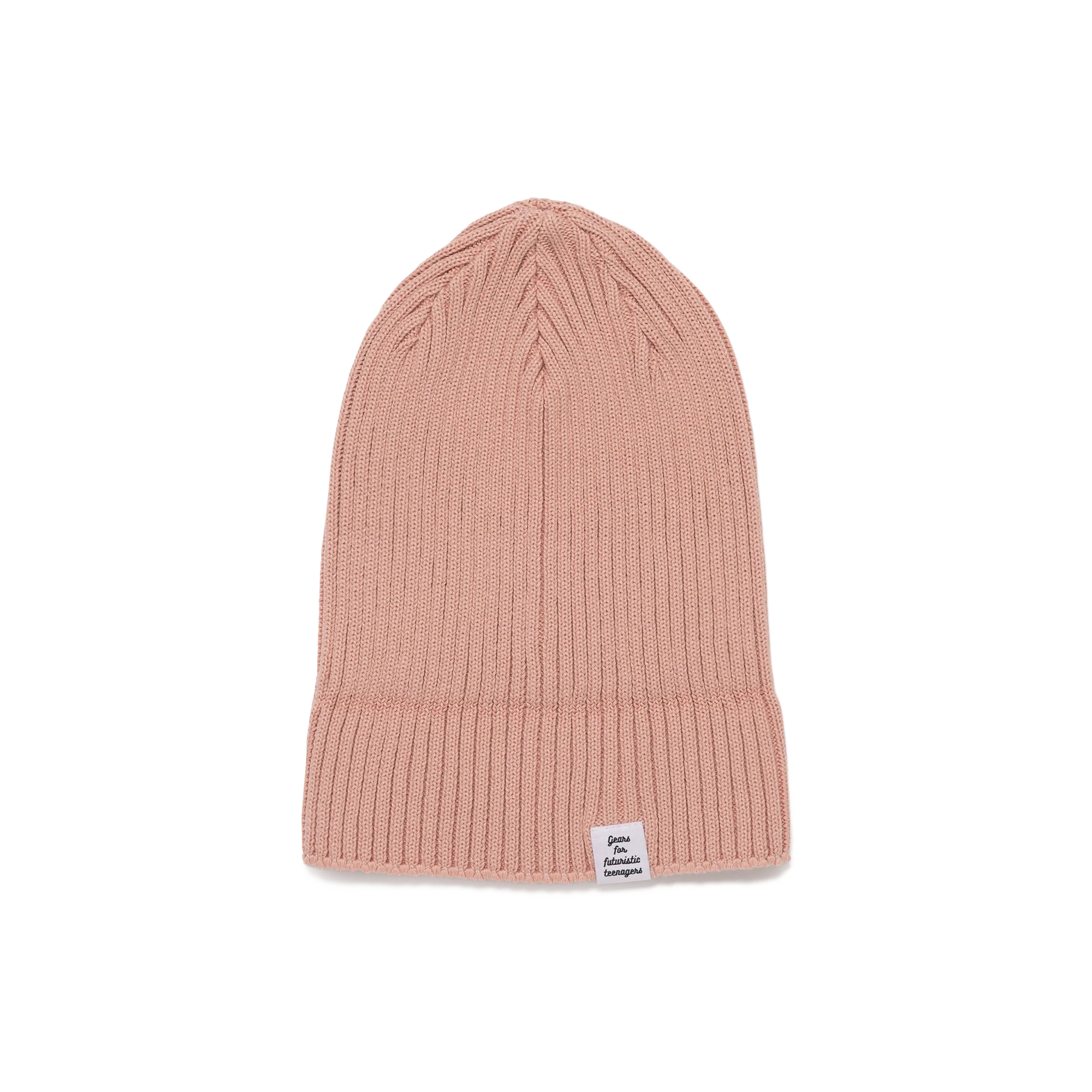 Human Made Cotton Rib Beanie Pink HM31GD107 - Image 2