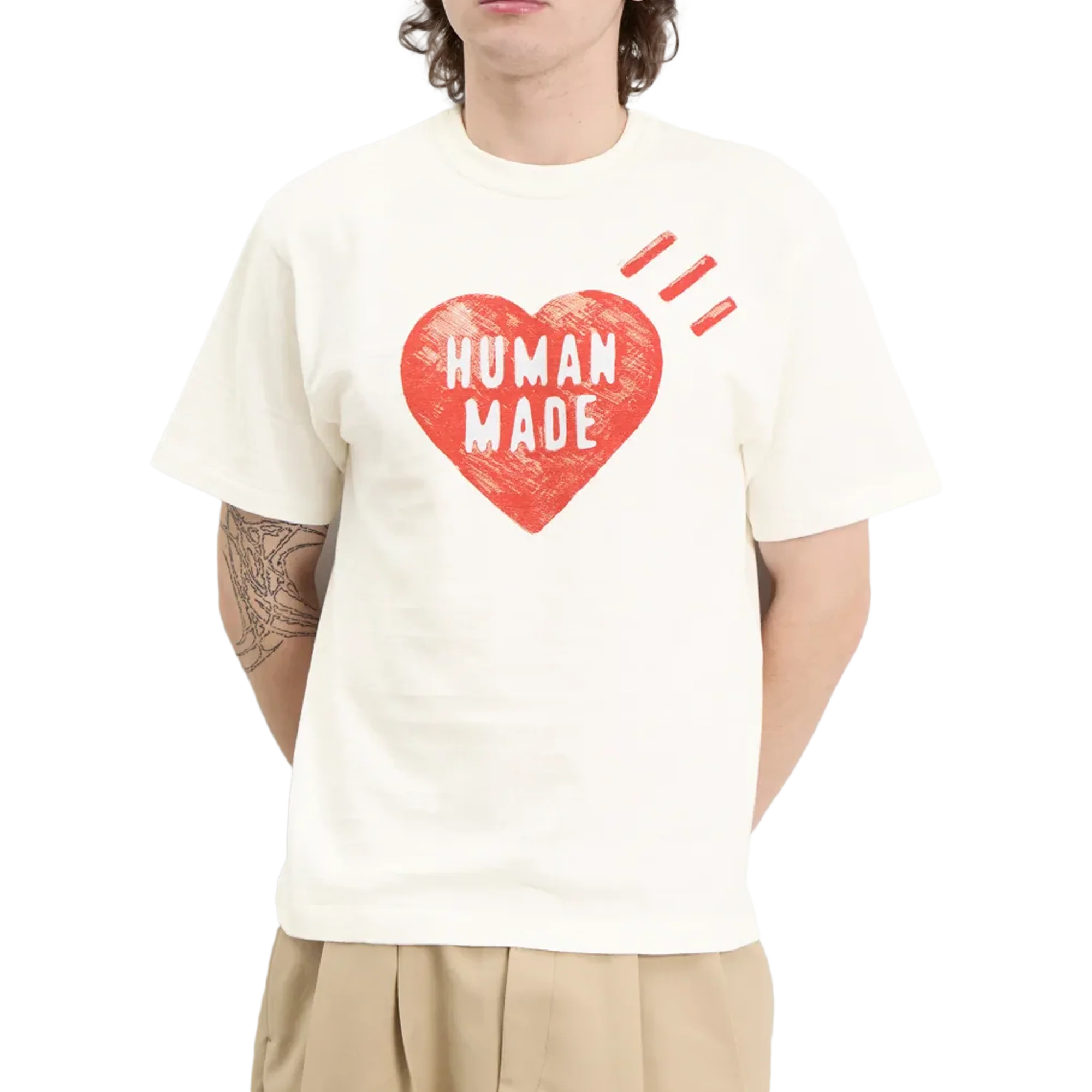 Human Made Graphic T-Shirt #14 White HM30TE015 - Image 4
