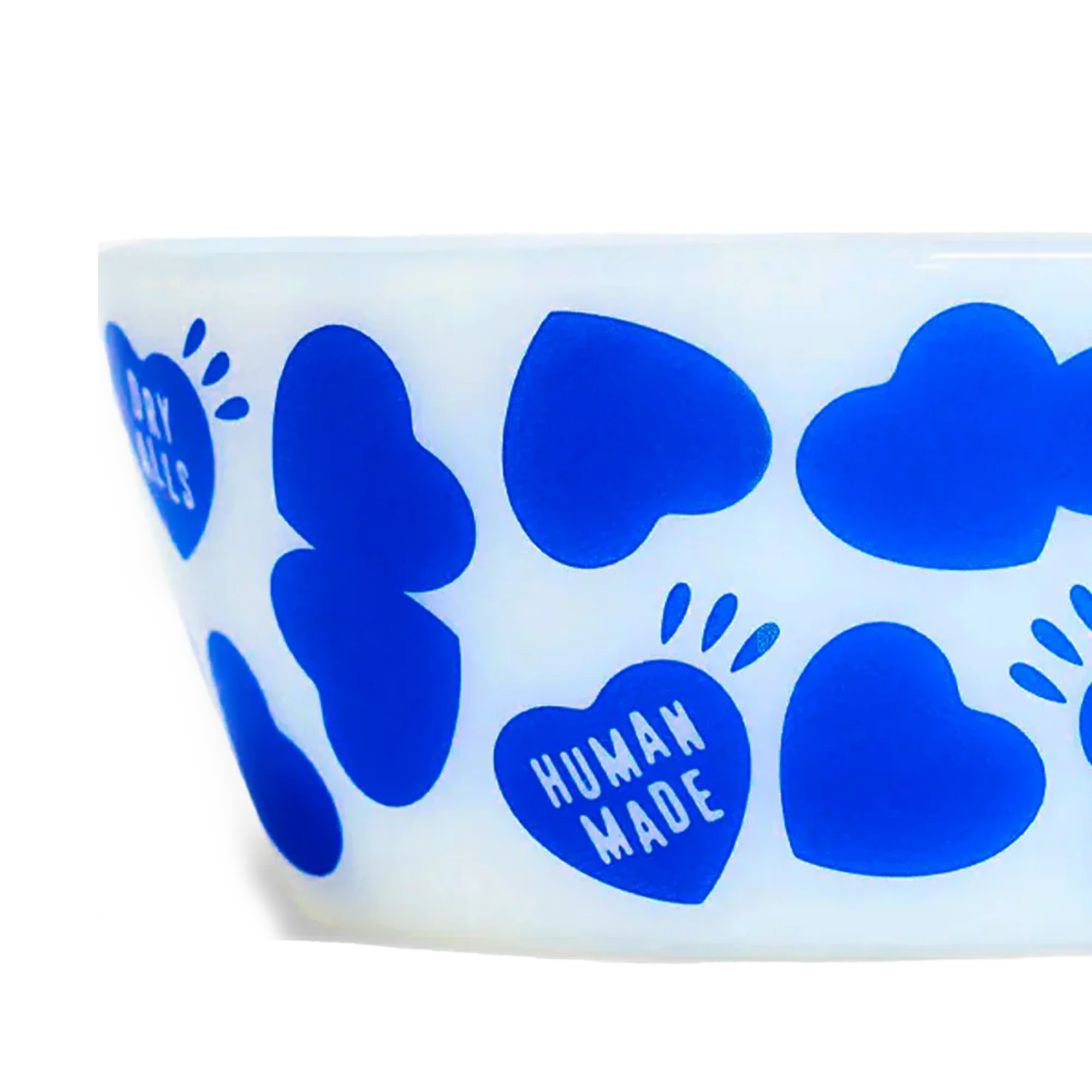 Human Made Heart Pattern Bowl Blue HM30GD090 - Image 2