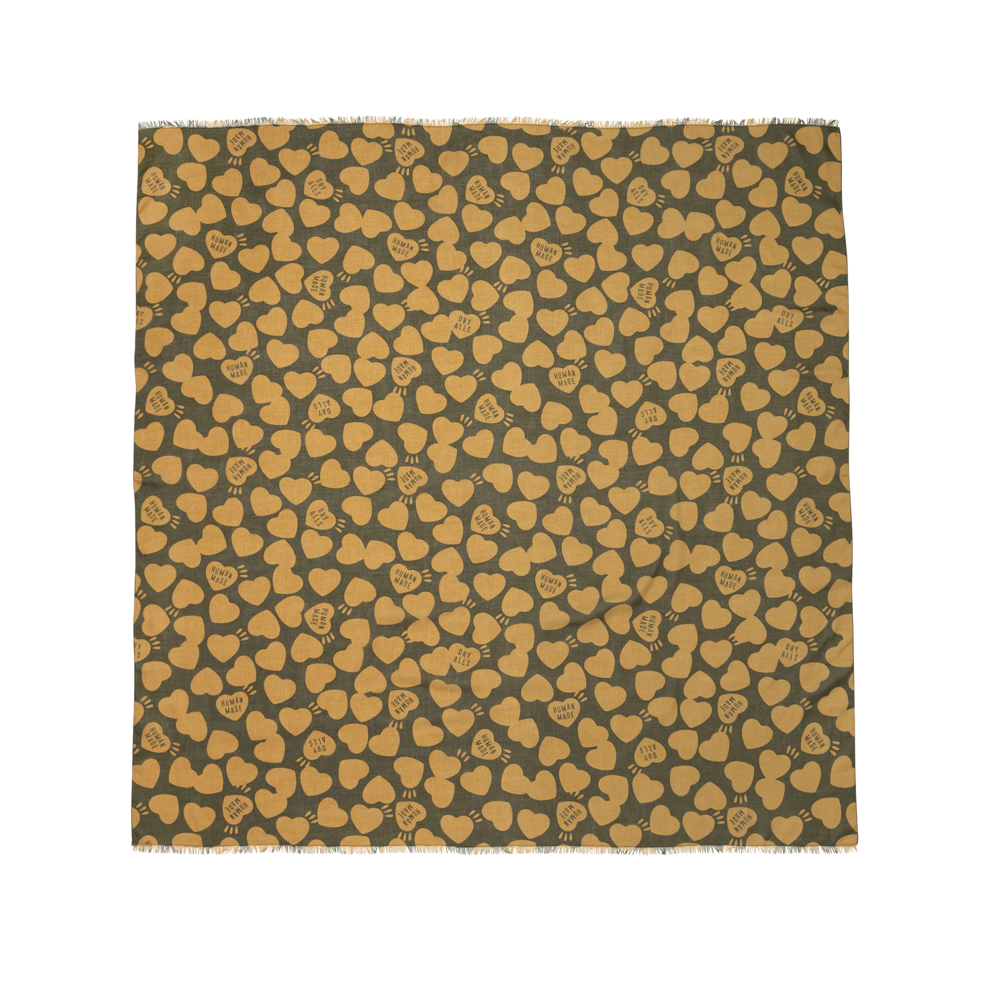 Human Made Heart Stole Olive Drab HM30GD058