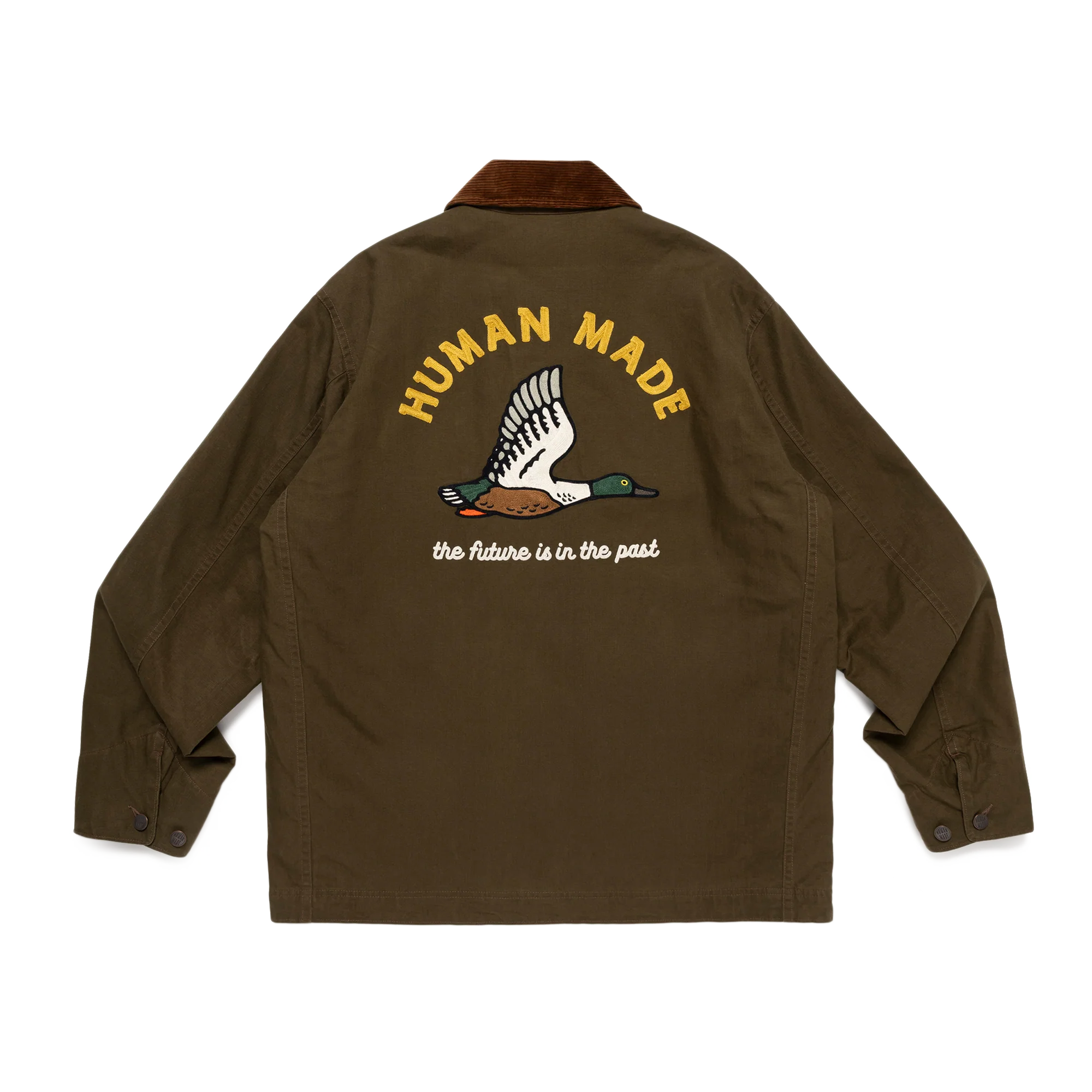 Human Made Hunting Jacket Olive Drab HM30JK021 - Image 2