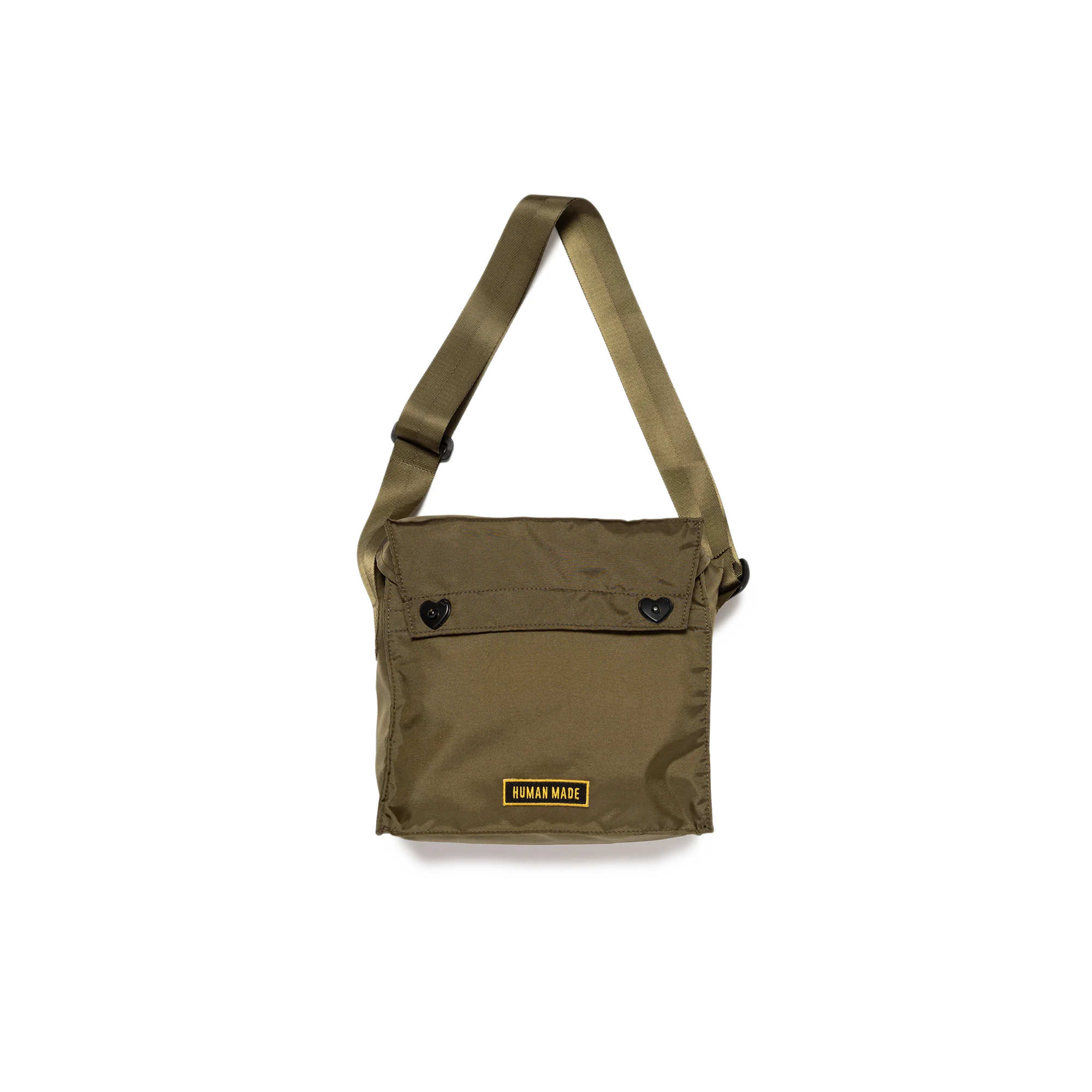 Human Made Military Shoulder Large Olive Drab HM30GD049