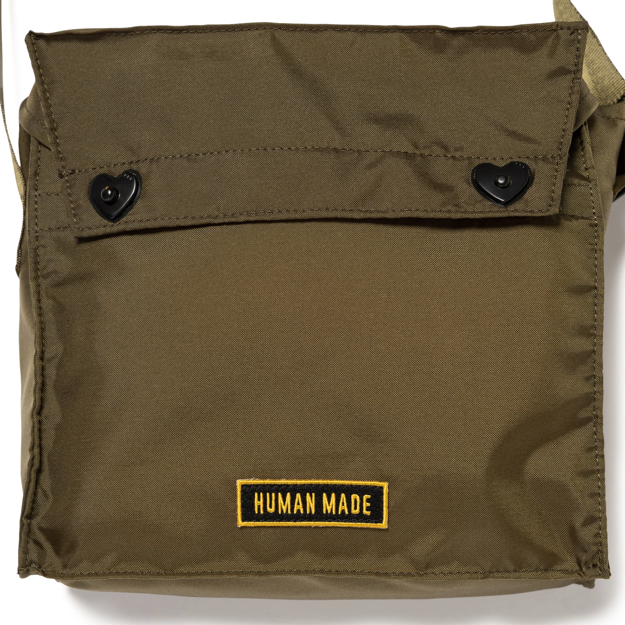 Human Made Military Shoulder Large Olive Drab HM30GD049 - Image 2