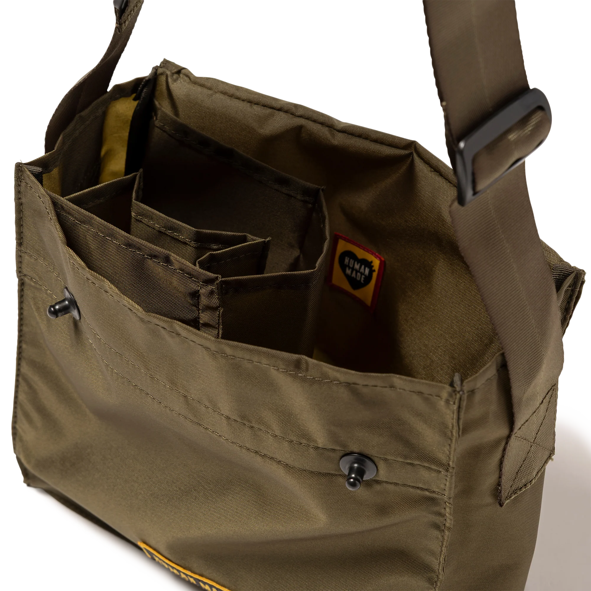 Human Made Military Shoulder Large Olive Drab HM30GD049 - Image 3
