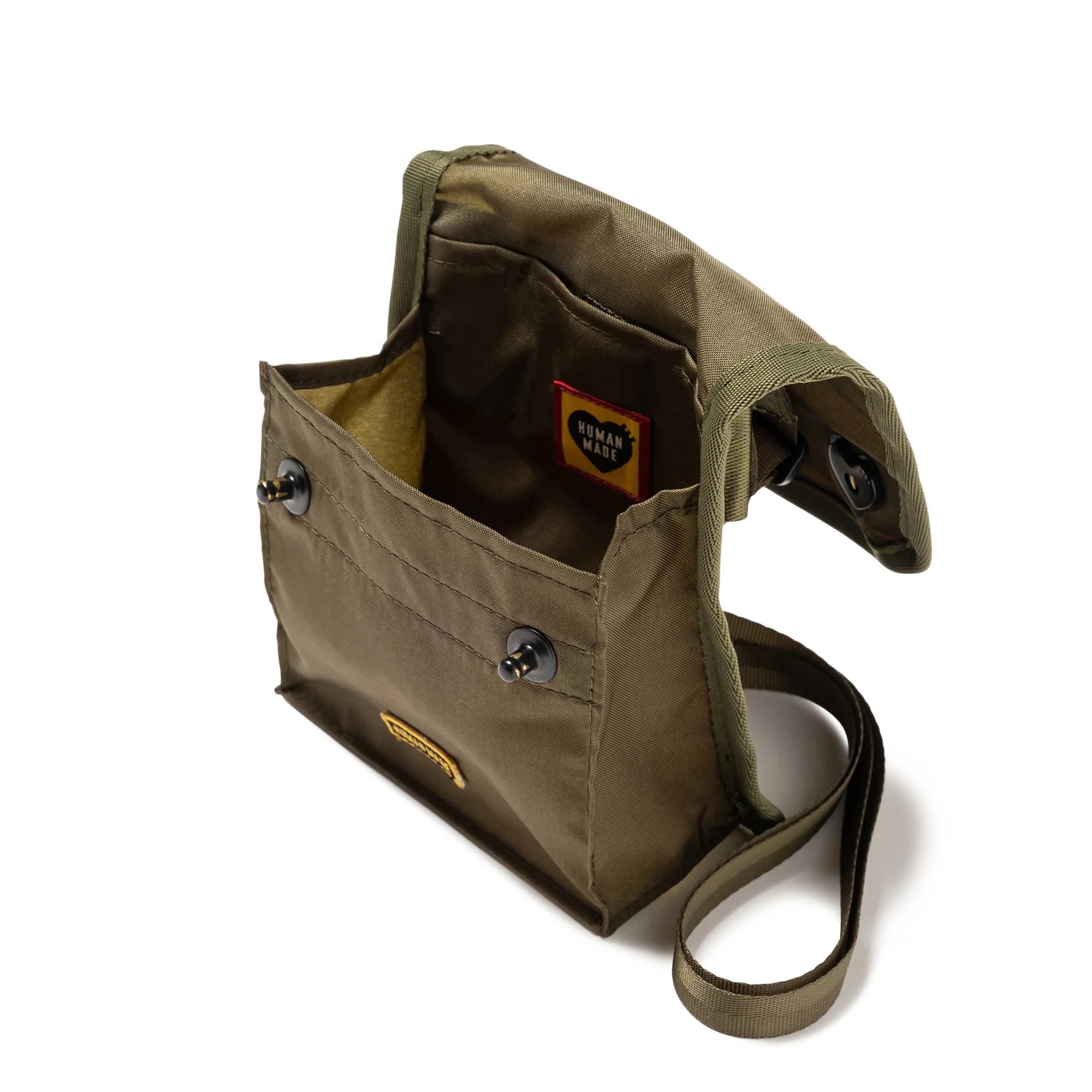 Human Made Military Shoulder Small Olive Drab HM30GD048 - Image 3