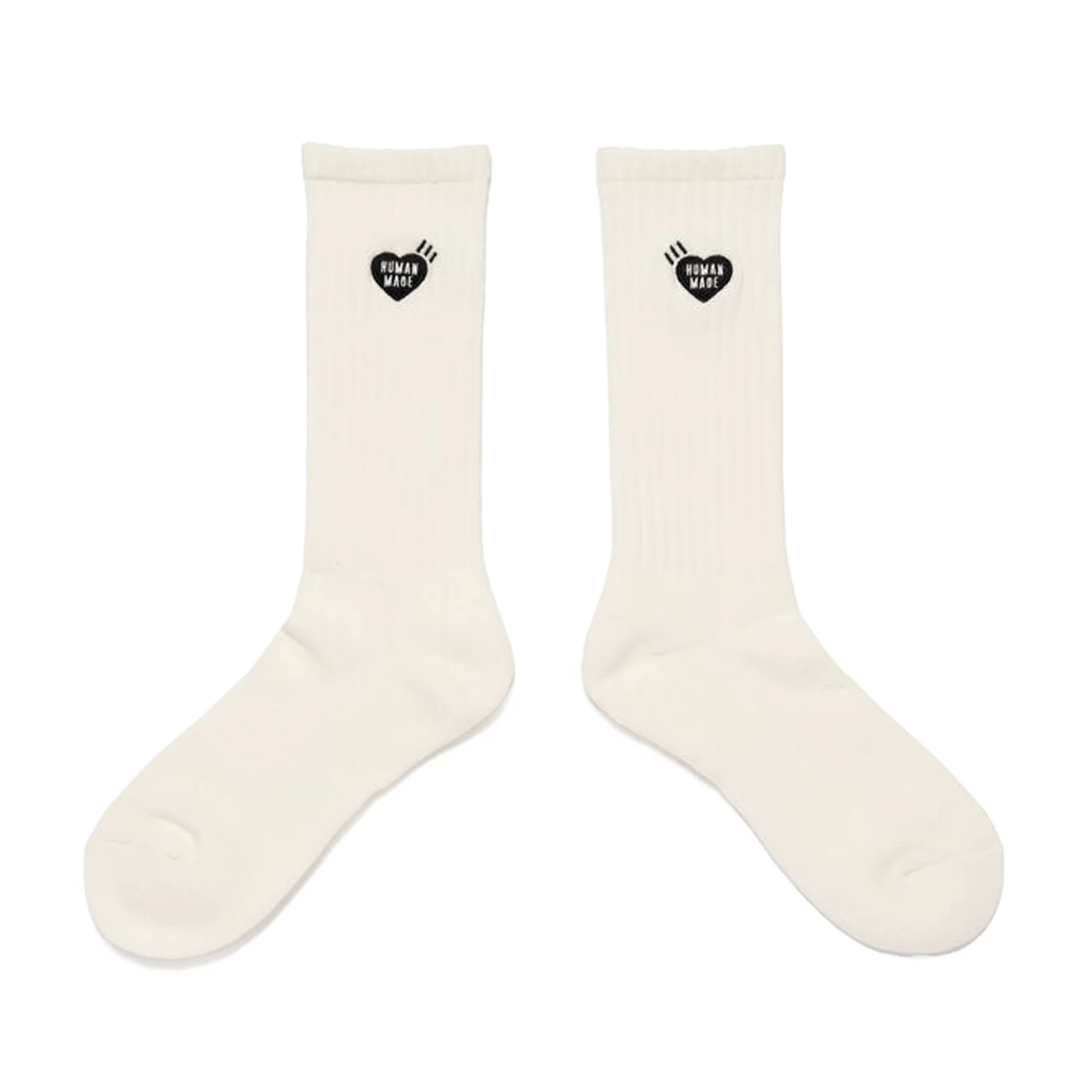 Human Made Pile Socks White HM31GD060 - Image 2