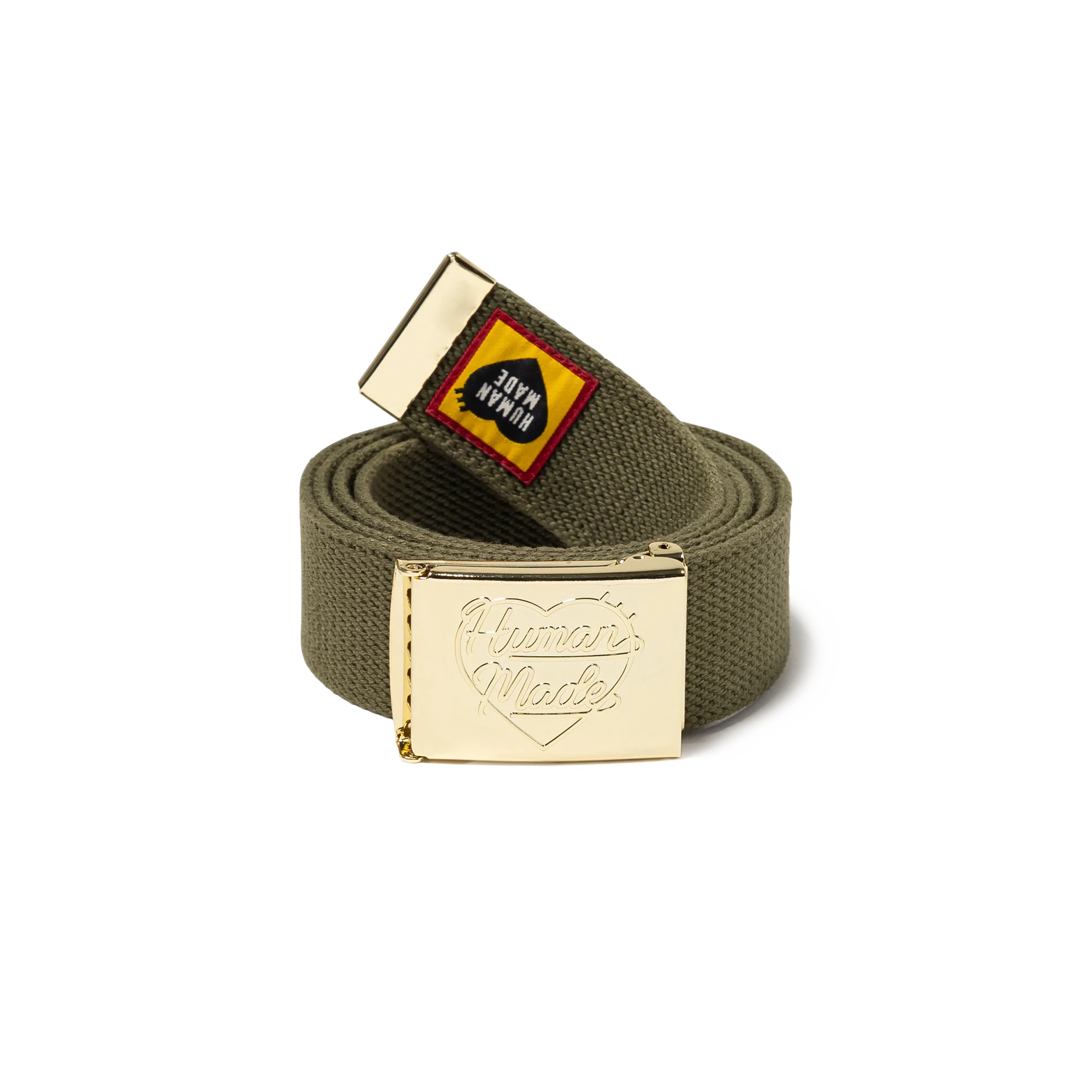 Human Made Web Belt Olive Drab HM31GD083