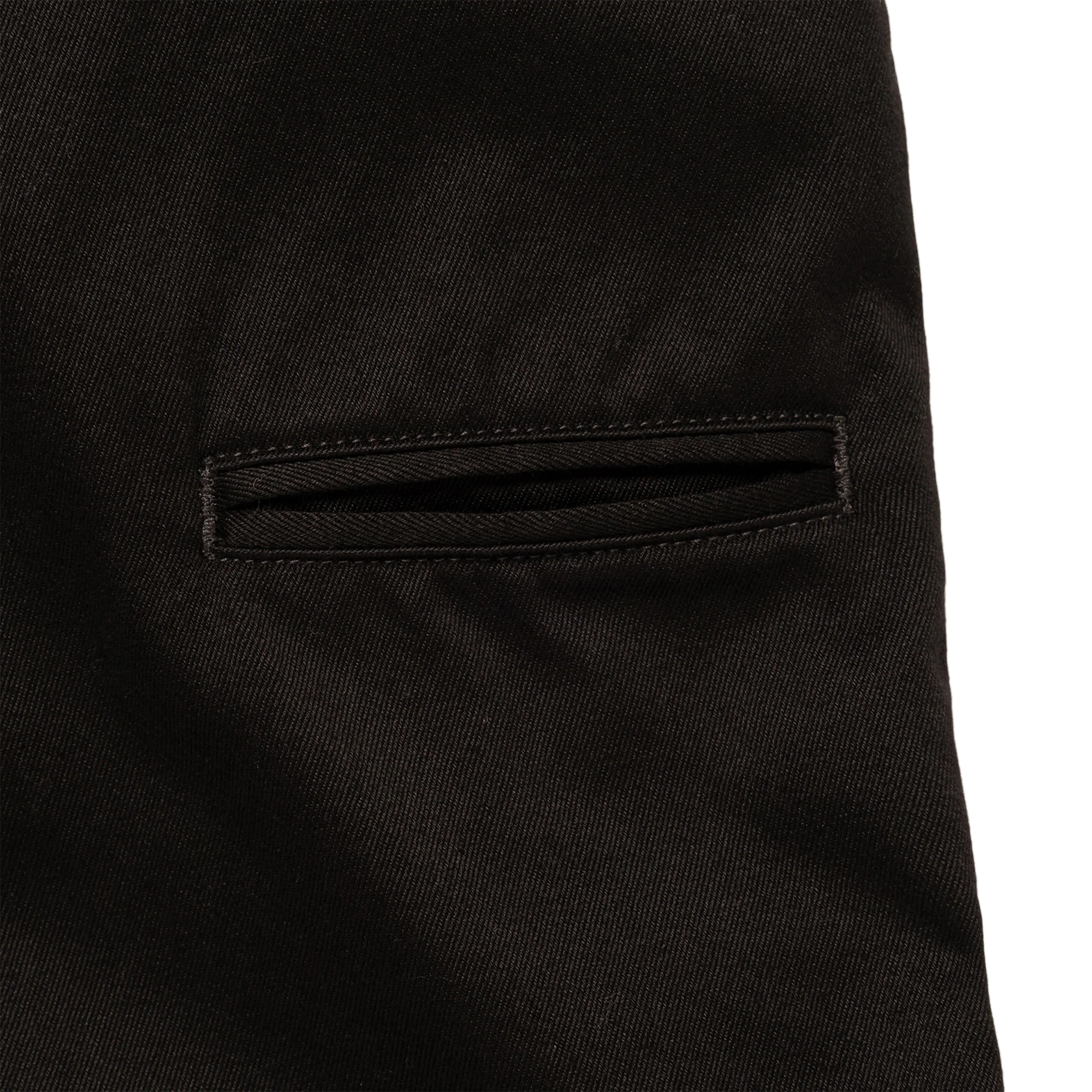 Human Made Wide Chino Pants Black HM31PT017 - Image 5