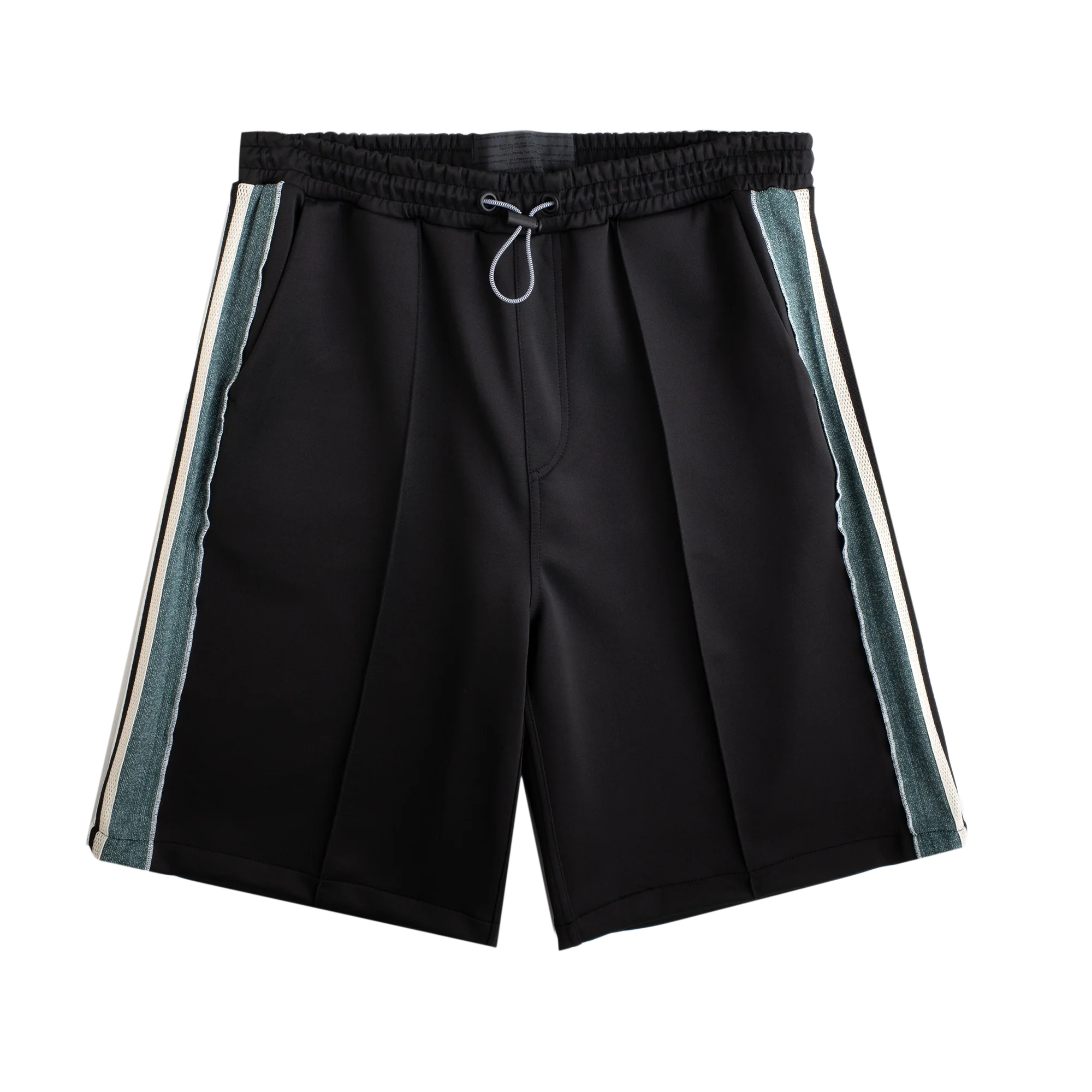Jungles Jungles Knit Panel Shorts Black/Green