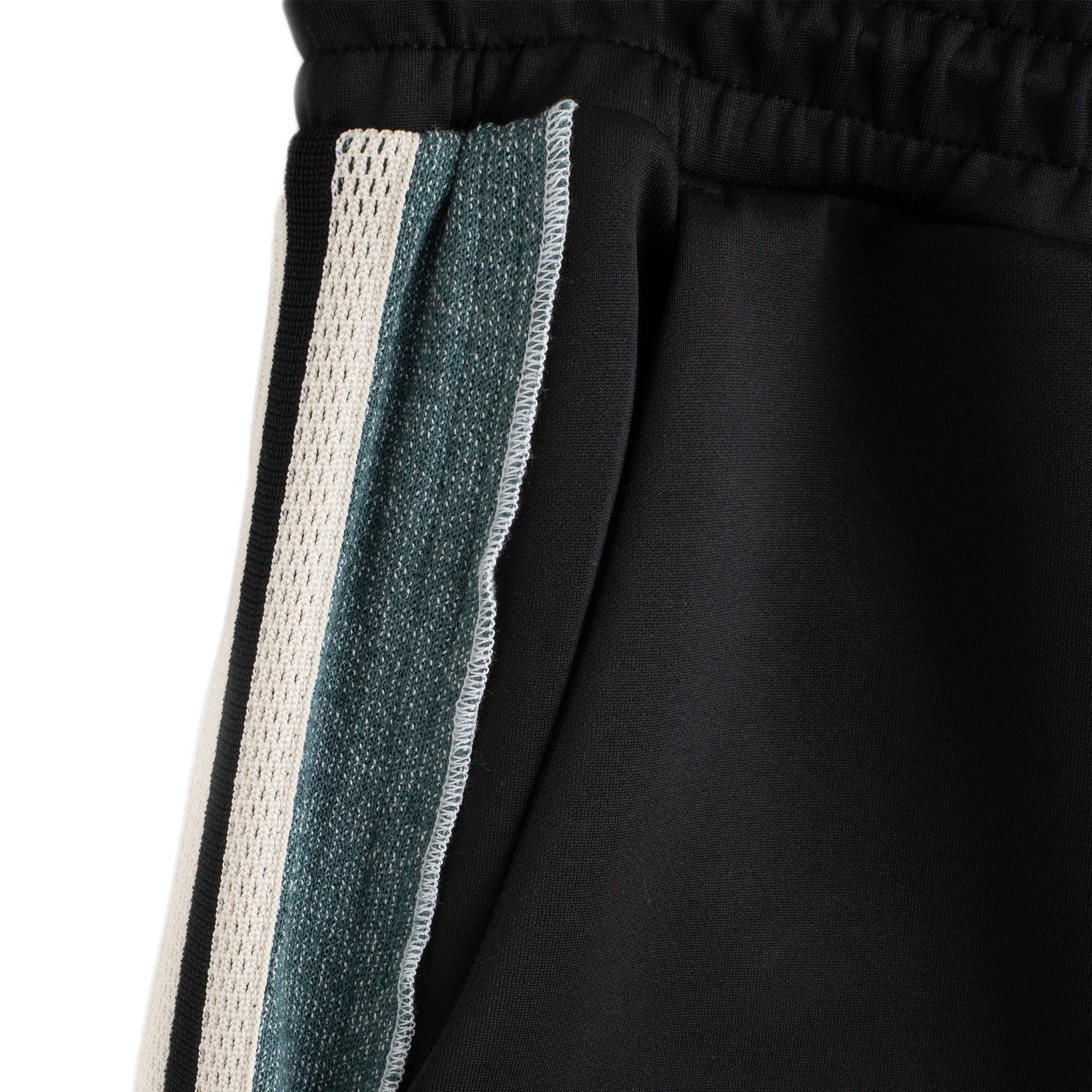 Jungles Jungles Knit Panel Shorts Black/Green - Image 2