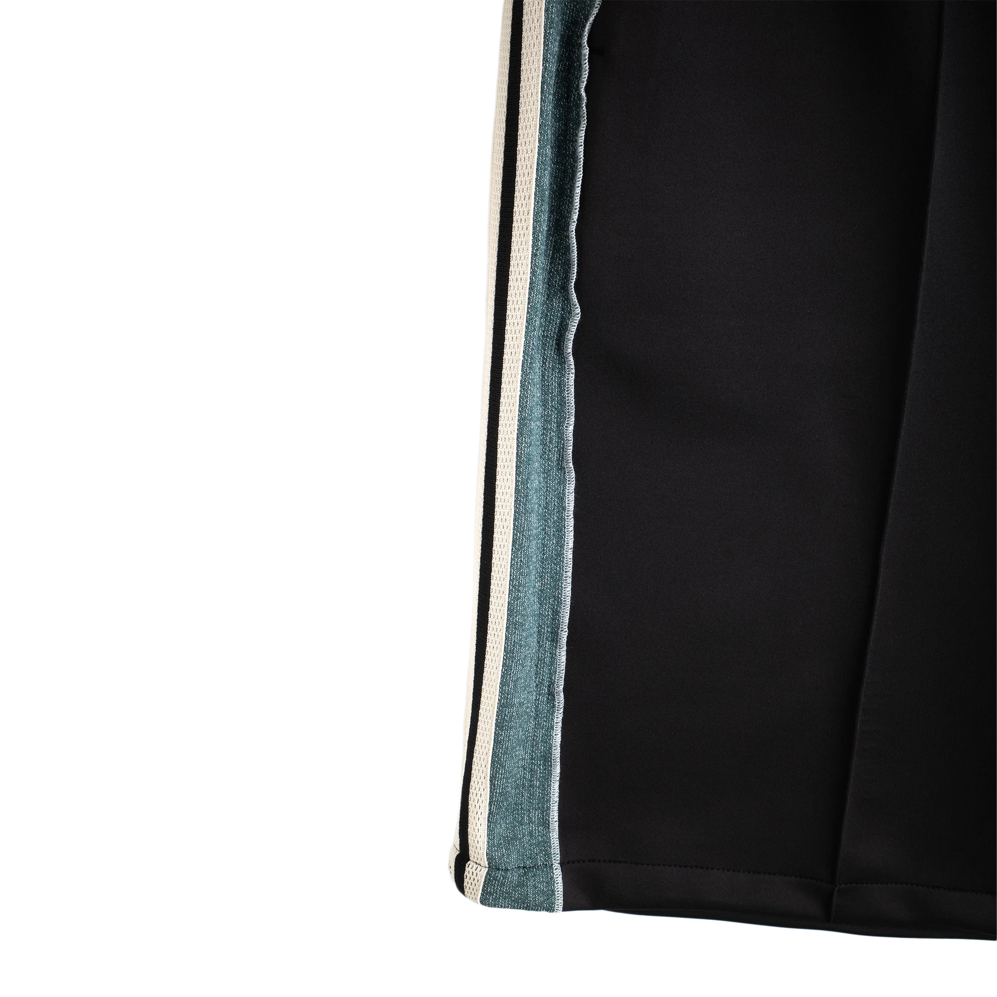Jungles Jungles Knit Panel Shorts Black/Green - Image 4