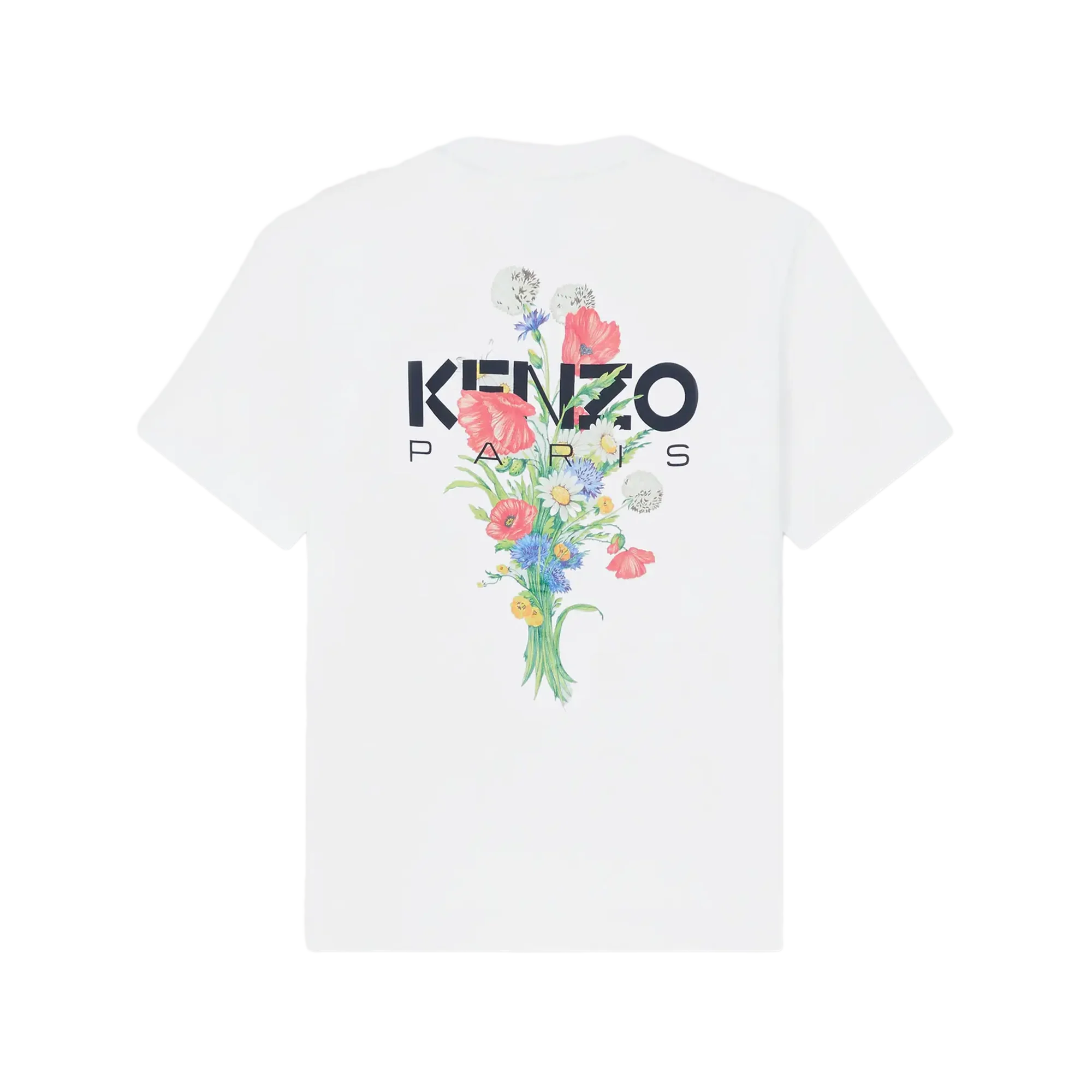 Kenzo GOTS Archive Bouquet Classic T-Shirt Off White FF65TS2604SG.02 - Image 5