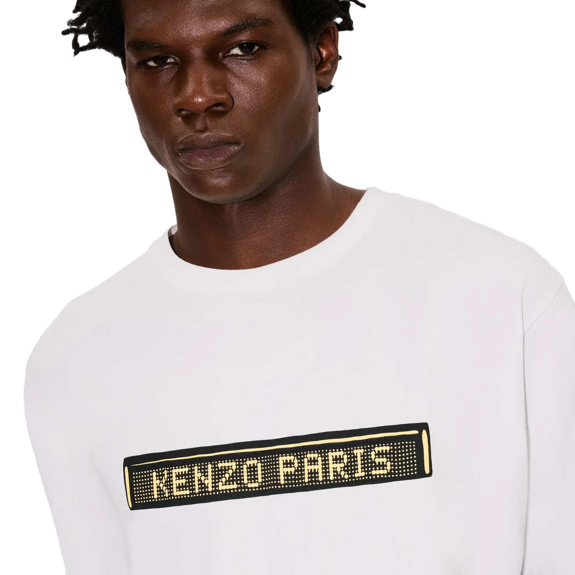 Kenzo GOTS City Oversize T-Shirt Off White FF65TS4524SG.02 - Image 3