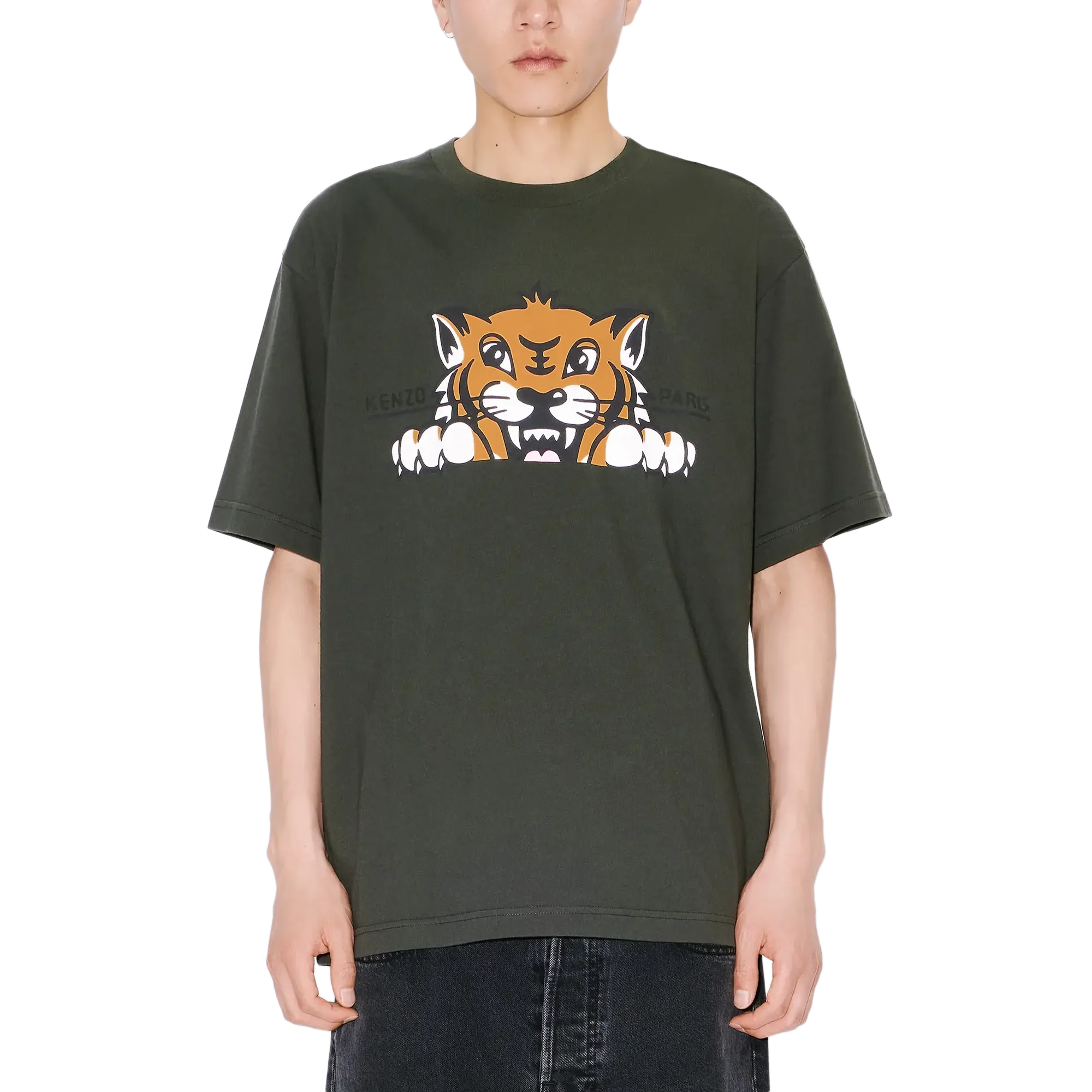 Kenzo T-Shirt Dark Khaki FF65TS4514SG.51 - Image 3