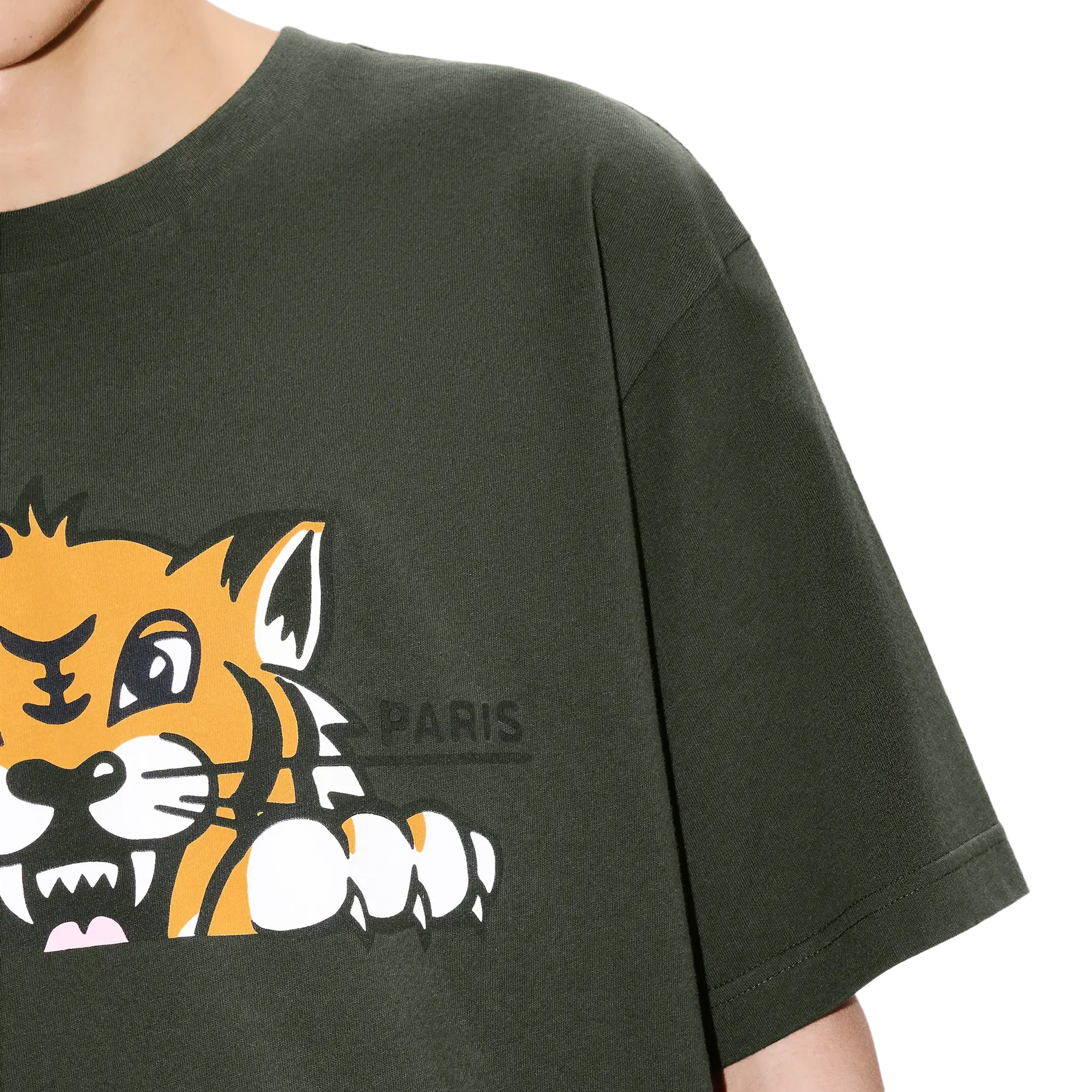 Kenzo T-Shirt Dark Khaki FF65TS4514SG.51 - Image 4