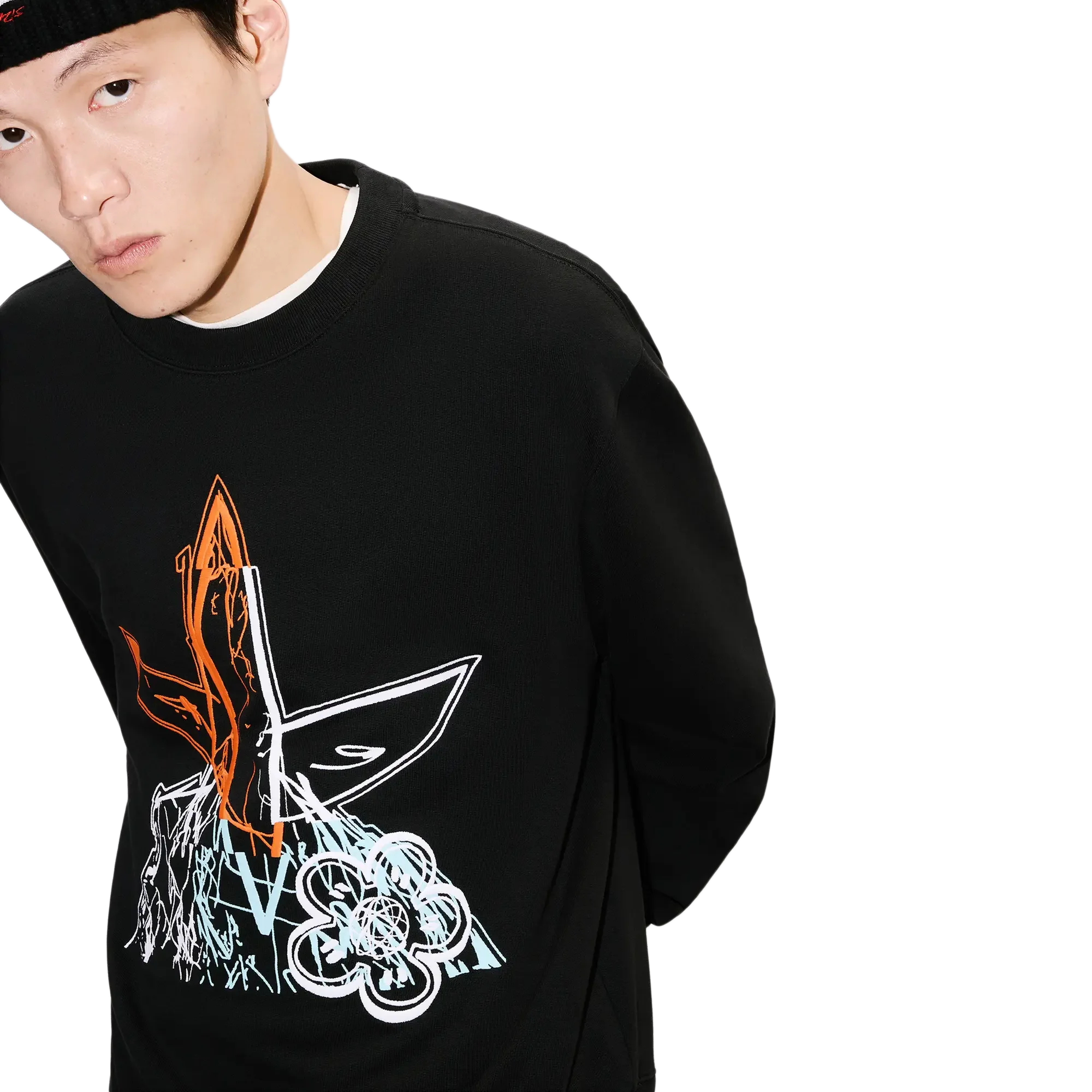 Kenzo x Futura 2000 Embroidered Sweatshirt Black - Image 2
