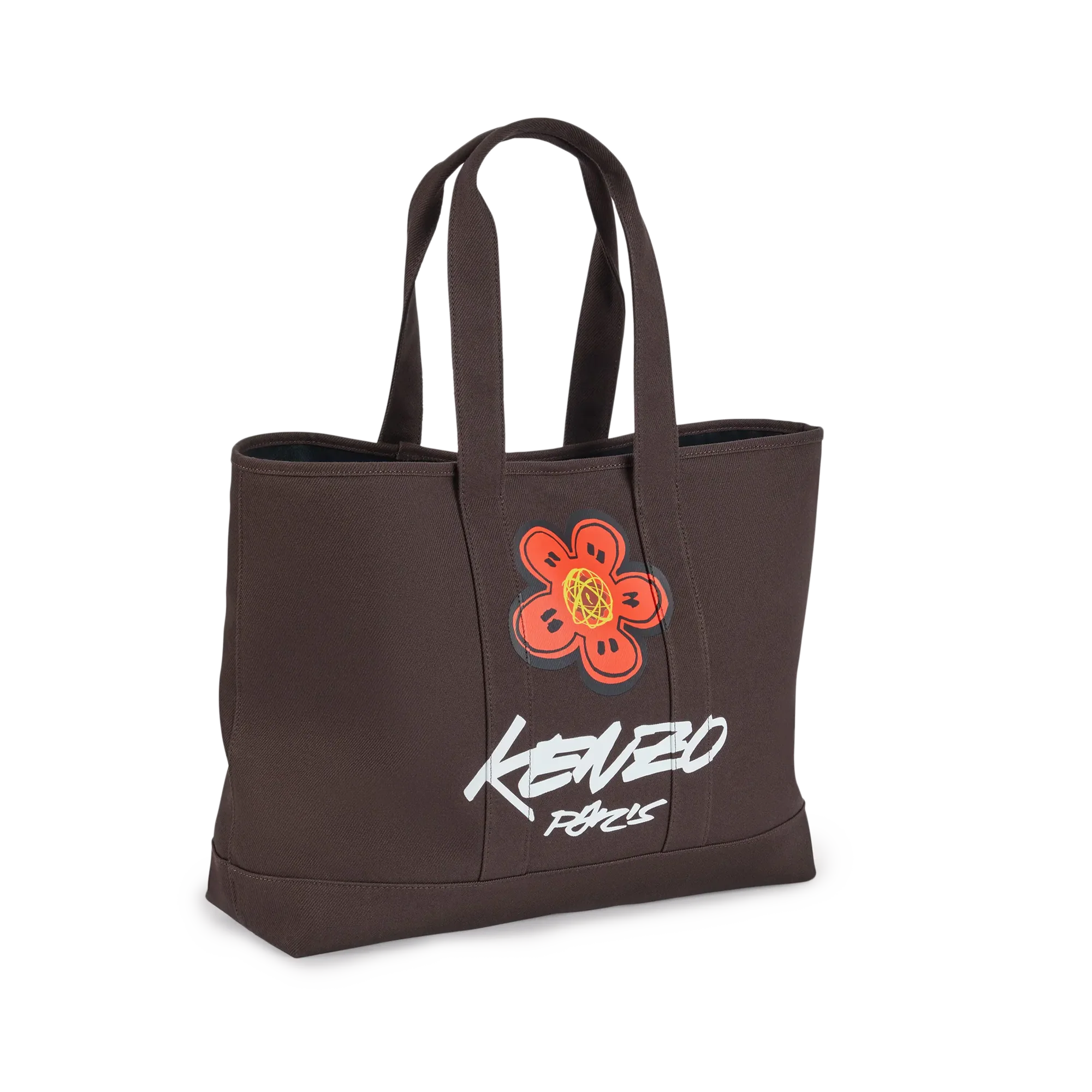 Kenzo x Futura 2000 Large Tote Bag Chocolate FF68SA911F36.91