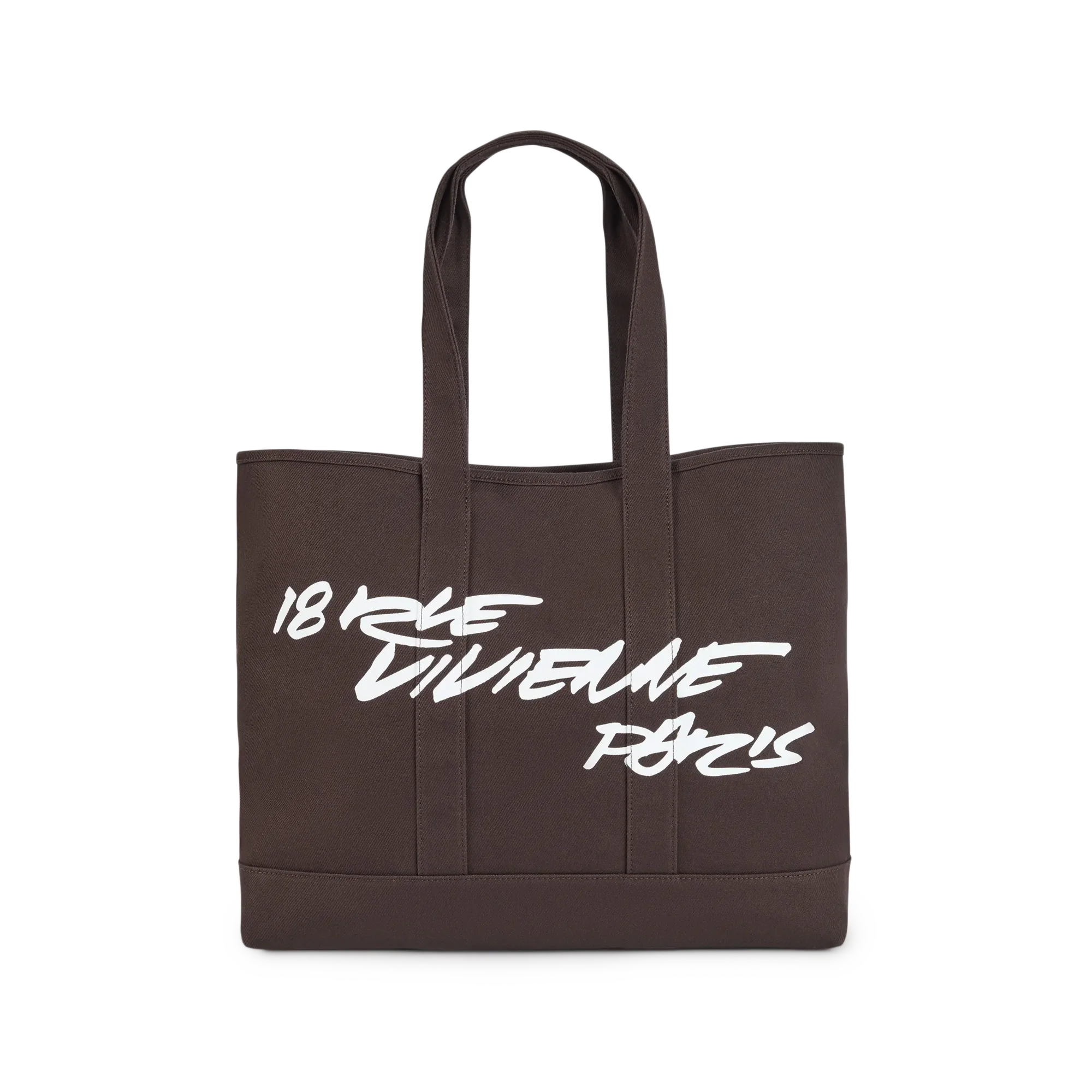 Kenzo x Futura 2000 Large Tote Bag Chocolate FF68SA911F36.91 - Image 5