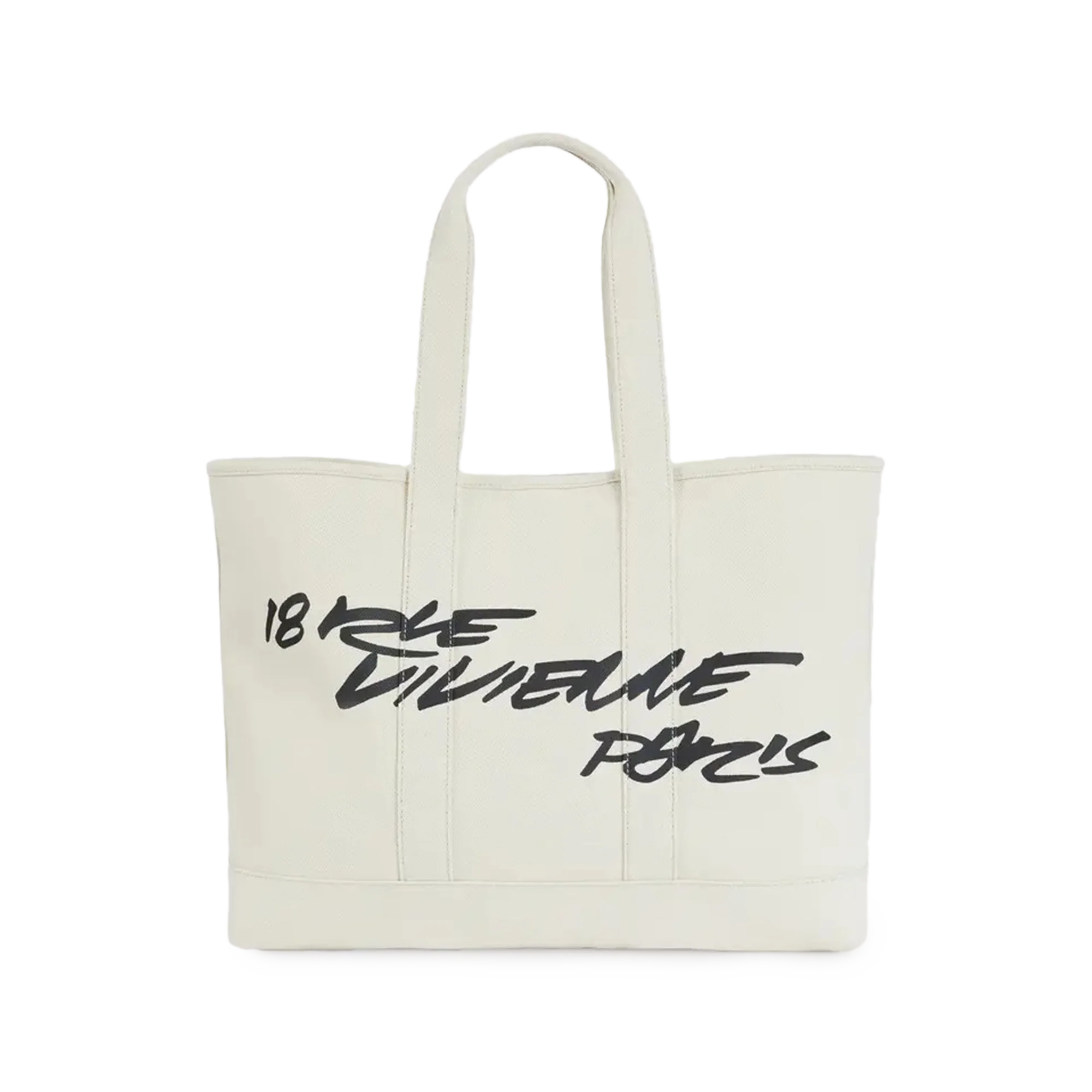 Kenzo x Futura 2000 Large Tote Bag Ecru FF68SA911F36.03 - Image 4