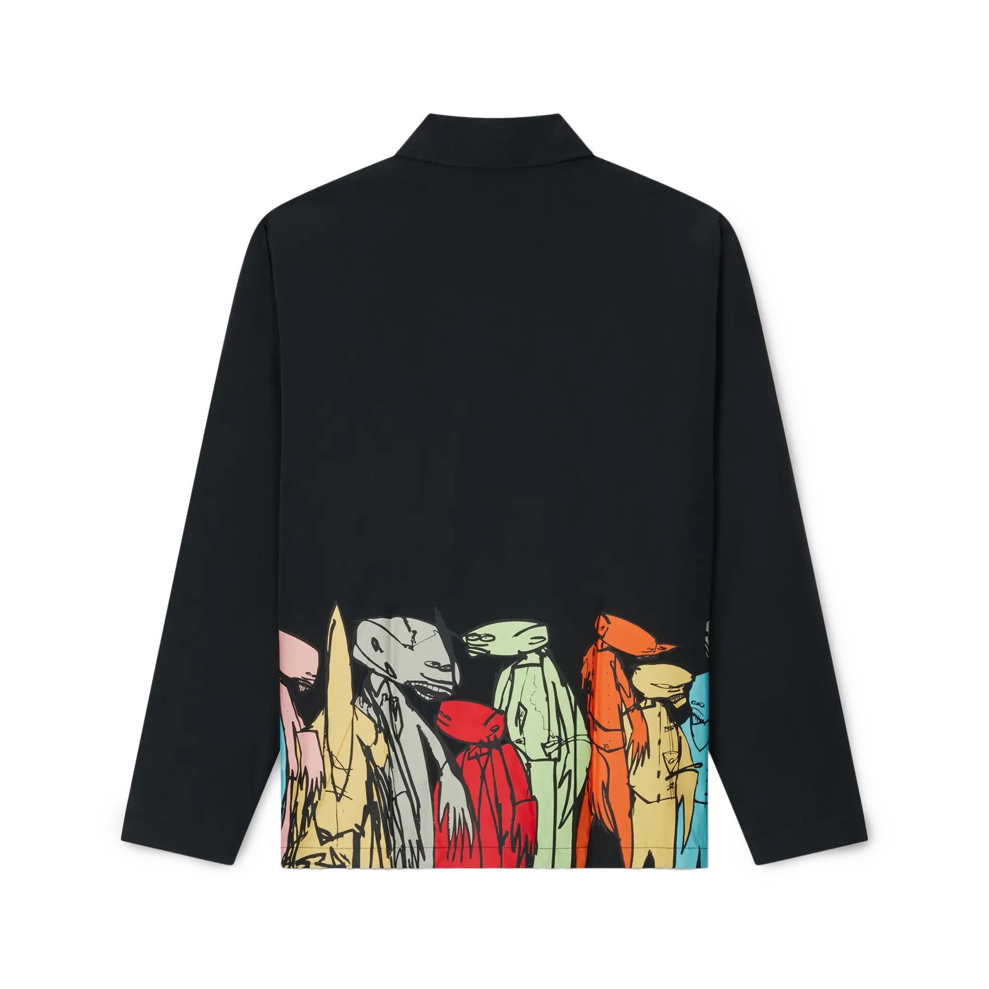 Kenzo x Futura 2000 Padded Coach Jacket Black - Image 6