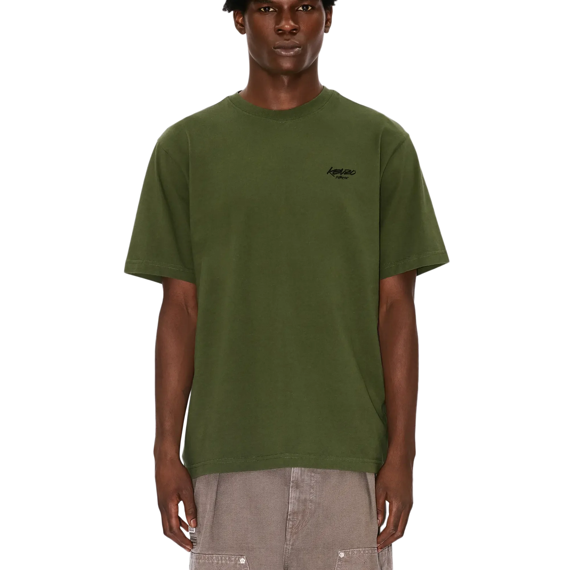 Kenzo x Futura 2000 T-Shirt Olive - Image 4
