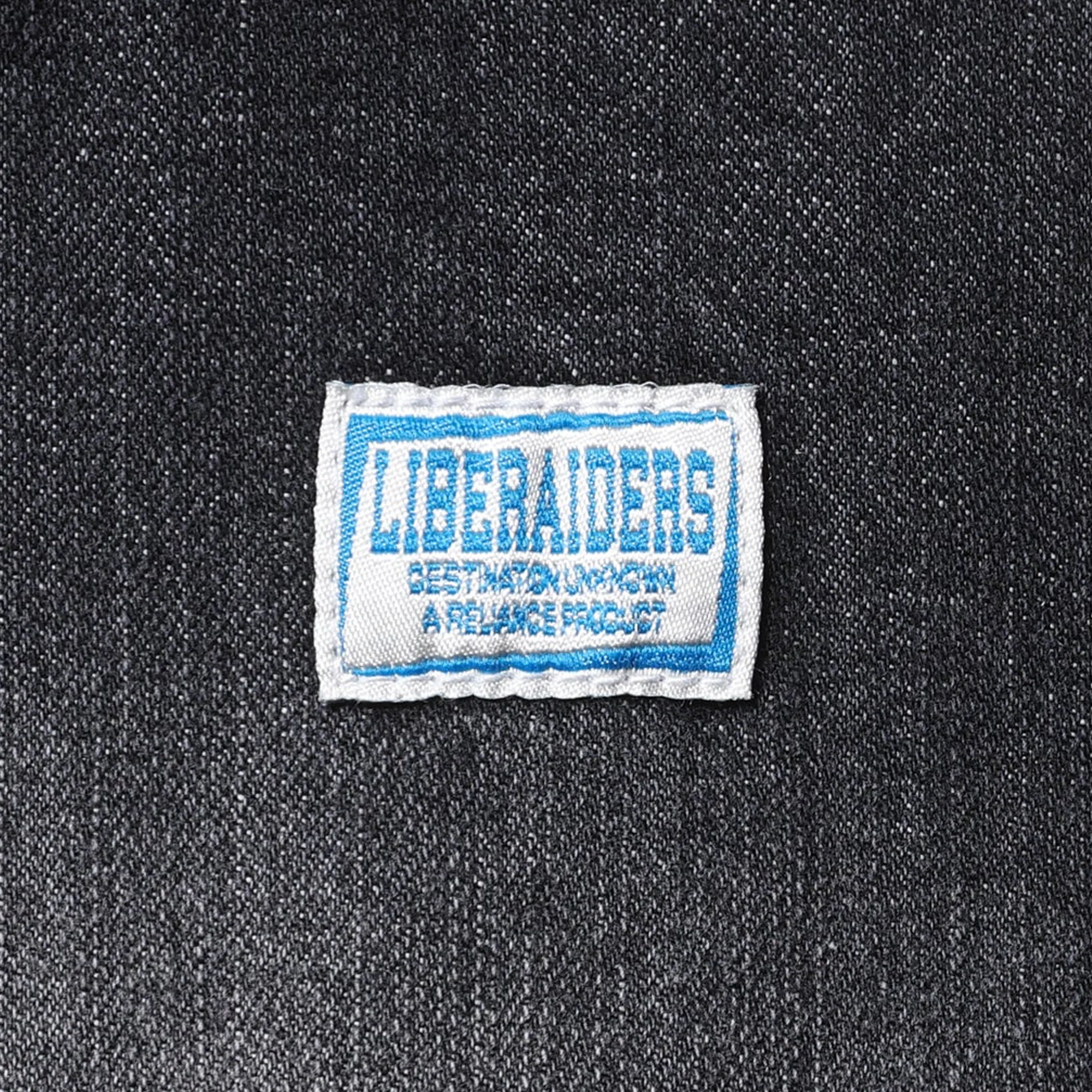 Liberaiders Denim Sarrouel Pants Black - Image 8