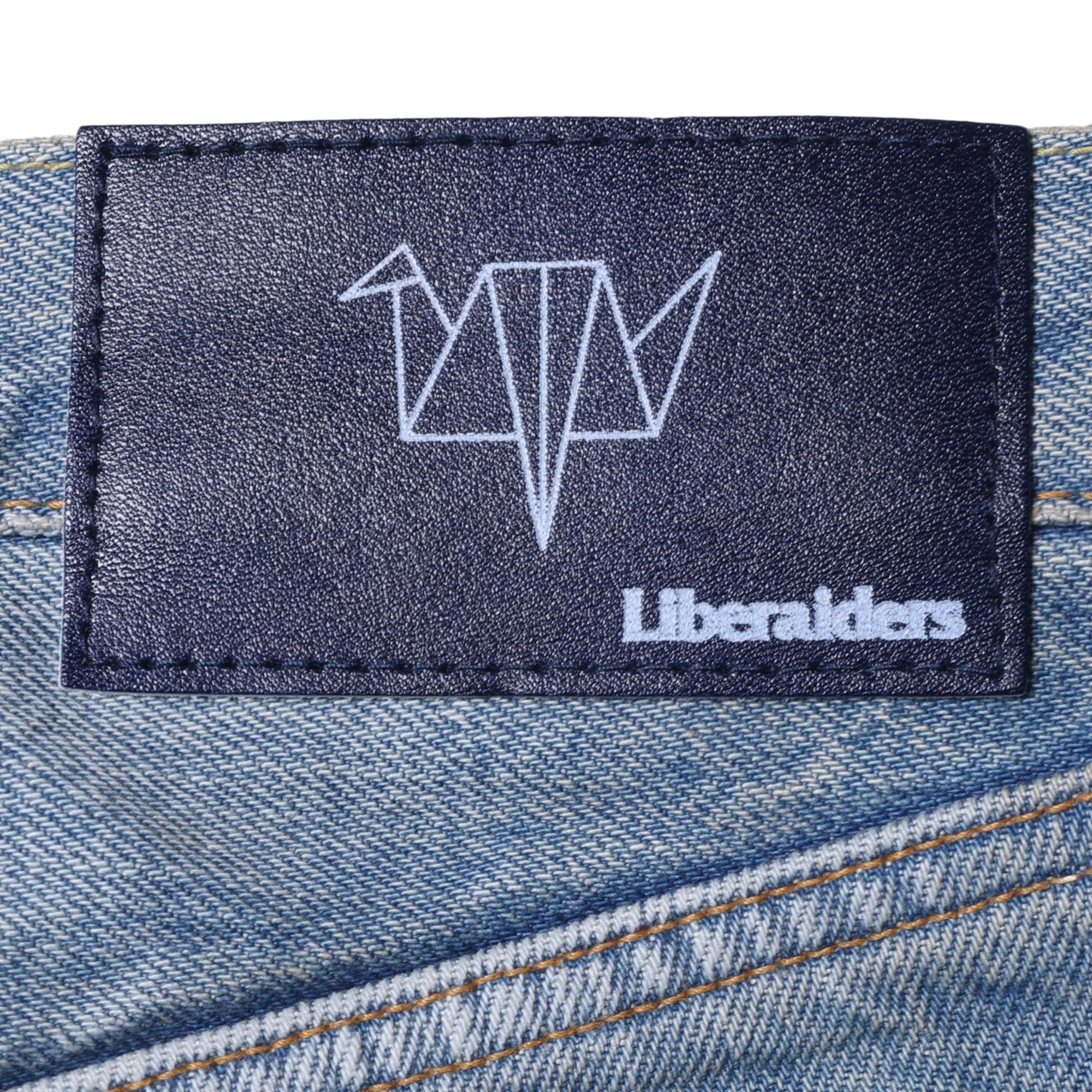 Liberaiders LR Loose Fit Denim Pants Hw Blue - Image 8