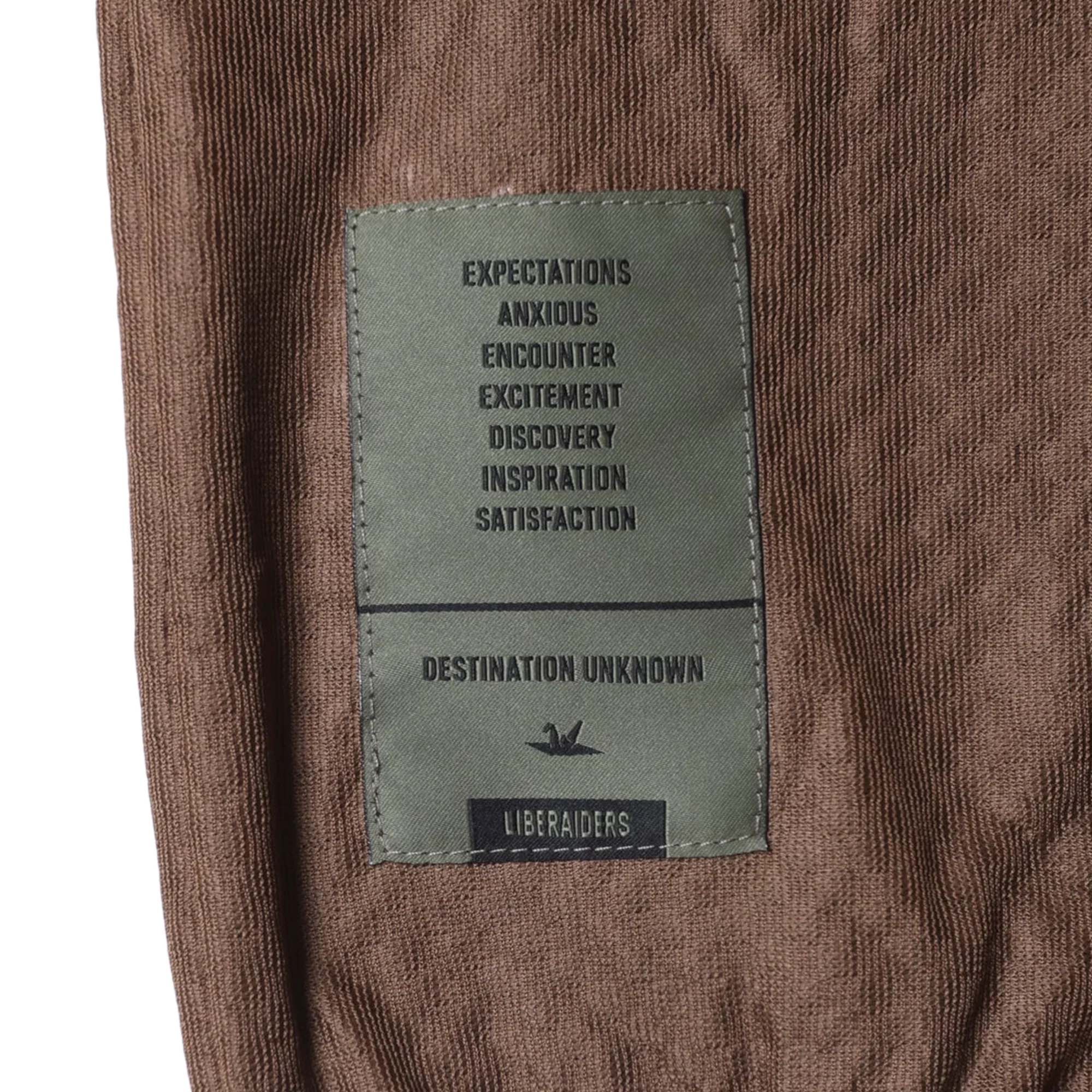 Liberaiders Octa Zip-Up Jacket Brown - Image 6