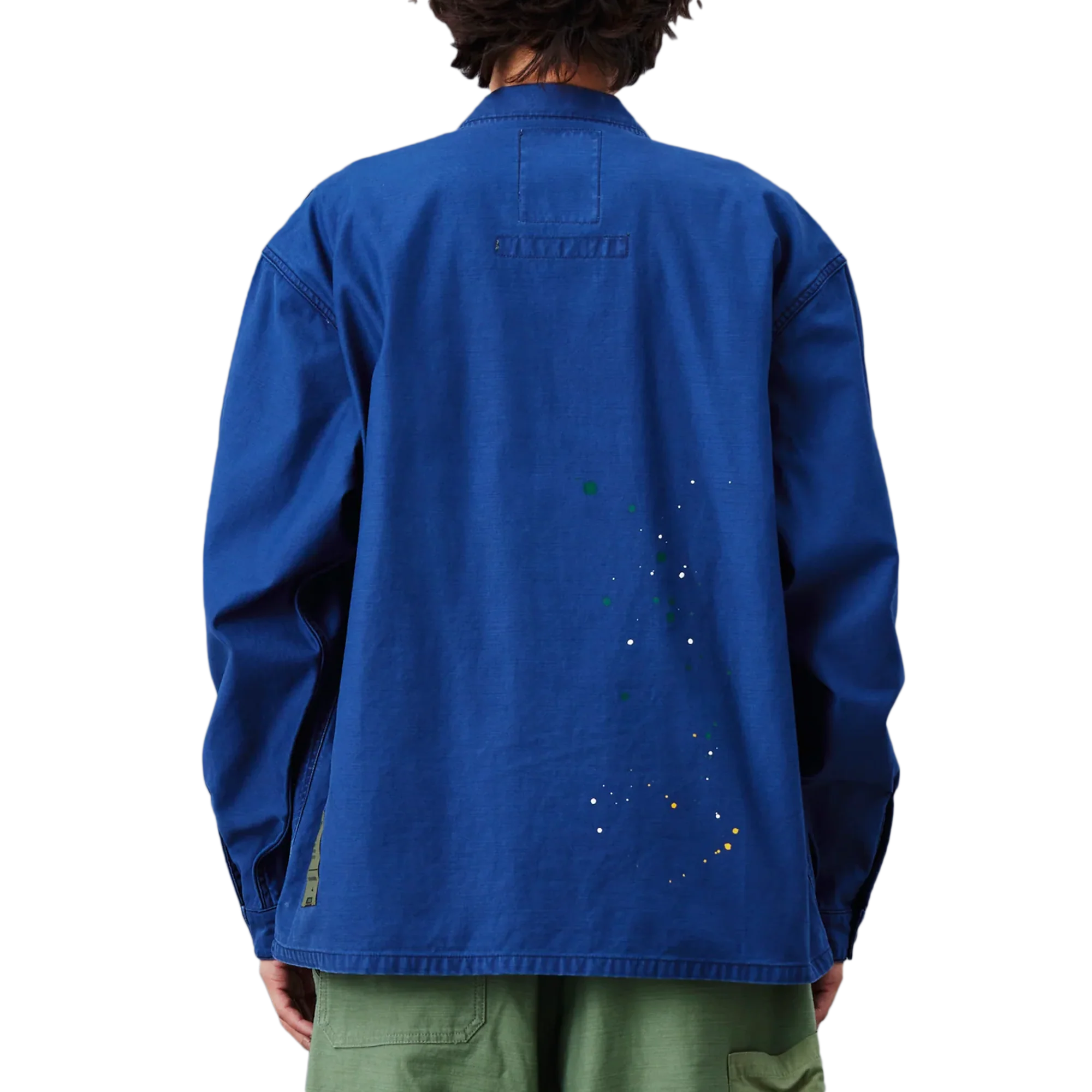 Liberaiders Paint Splatter BDU Shirt Navy - Image 4