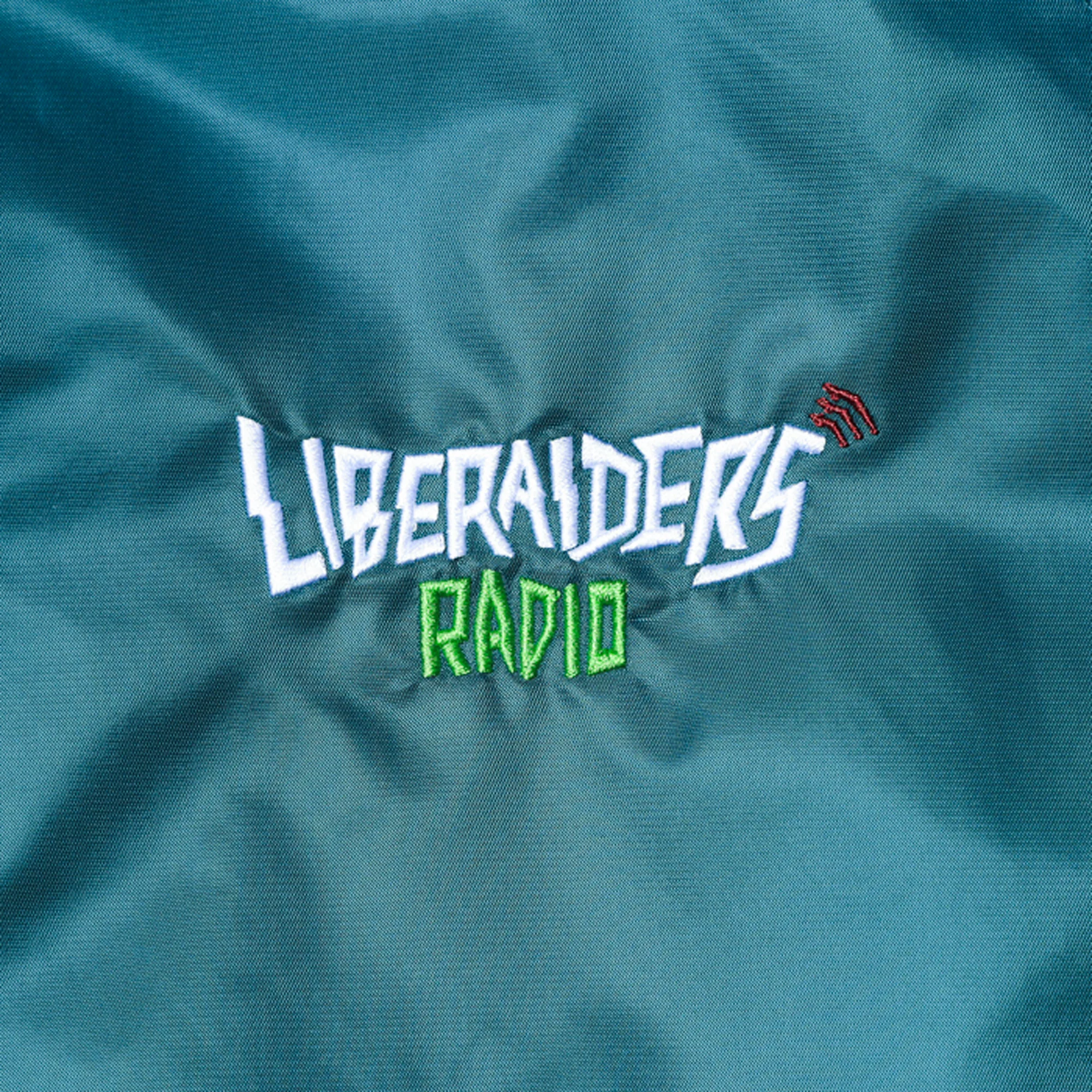 Liberaiders Radio Hits Coach Jacket Green - Image 3