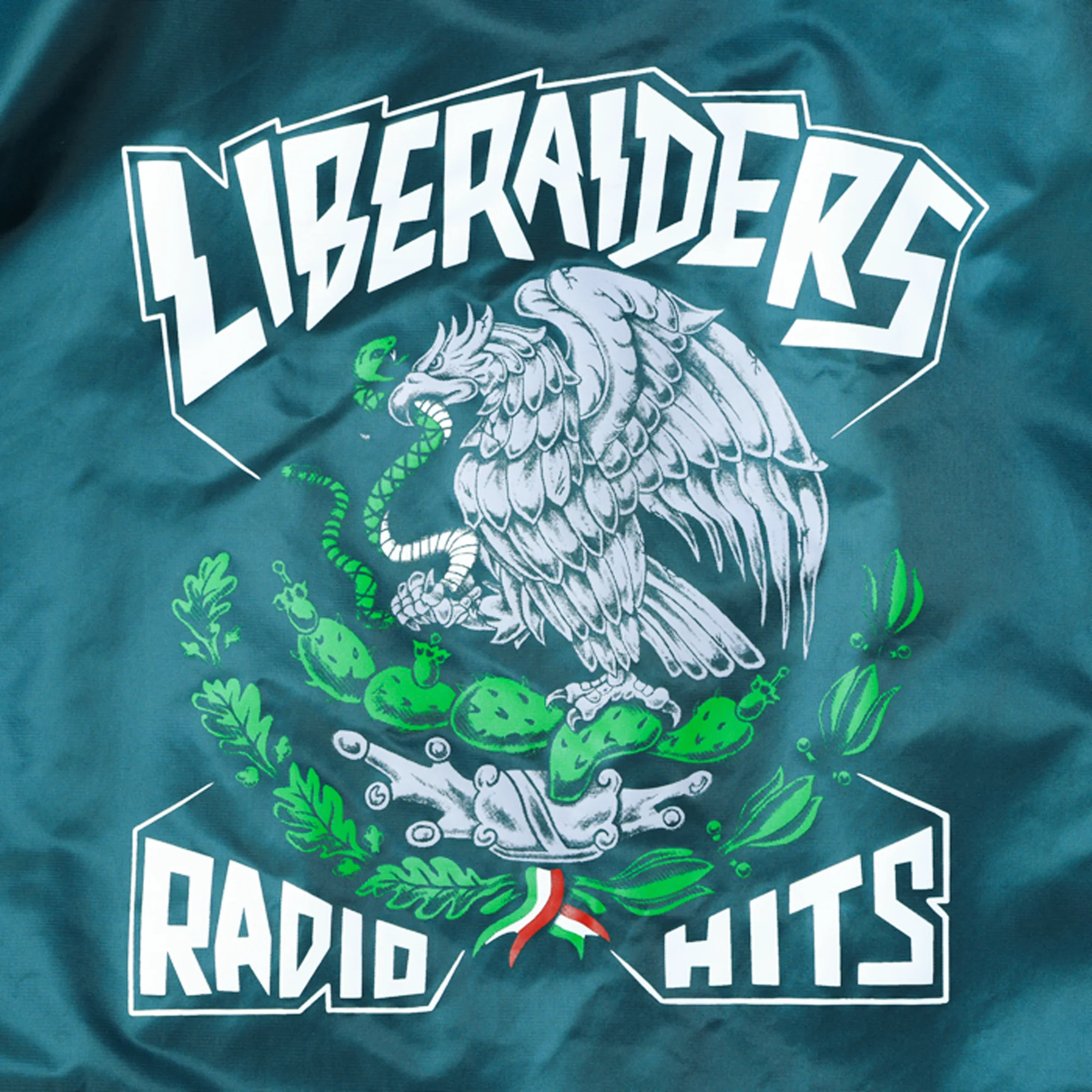 Liberaiders Radio Hits Coach Jacket Green - Image 4
