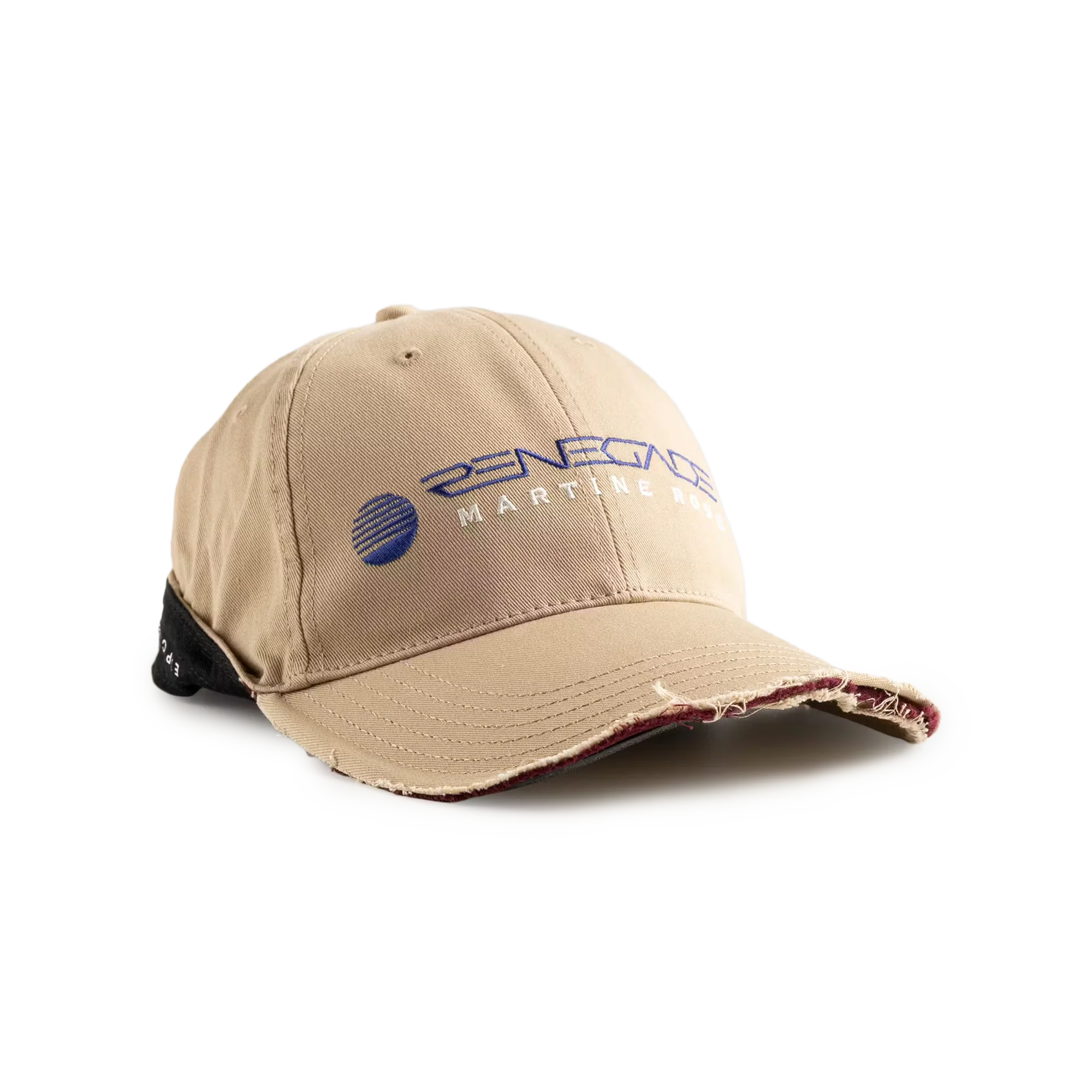 Martine Rose Roll Back Cap Beige Stone
