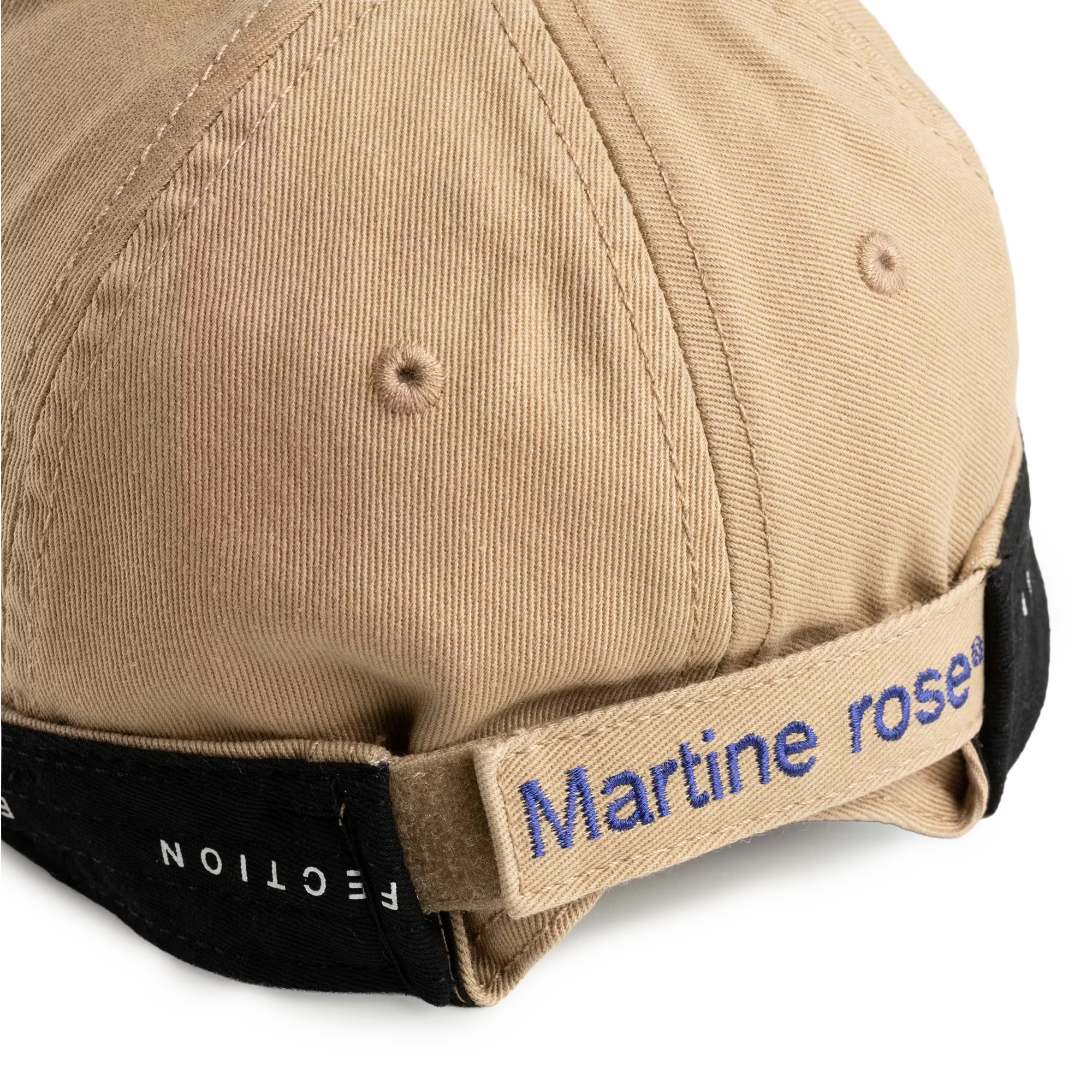 Martine Rose Roll Back Cap Beige Stone - Image 2