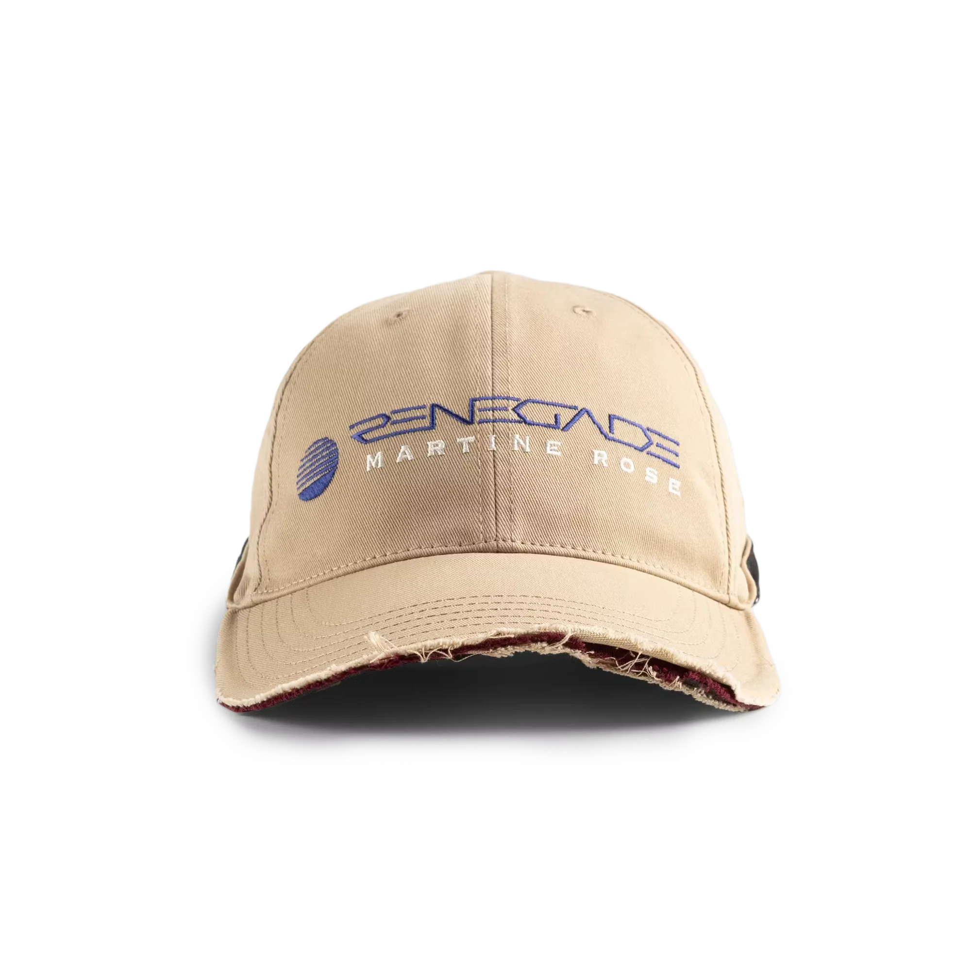 Martine Rose Roll Back Cap Beige Stone - Image 4