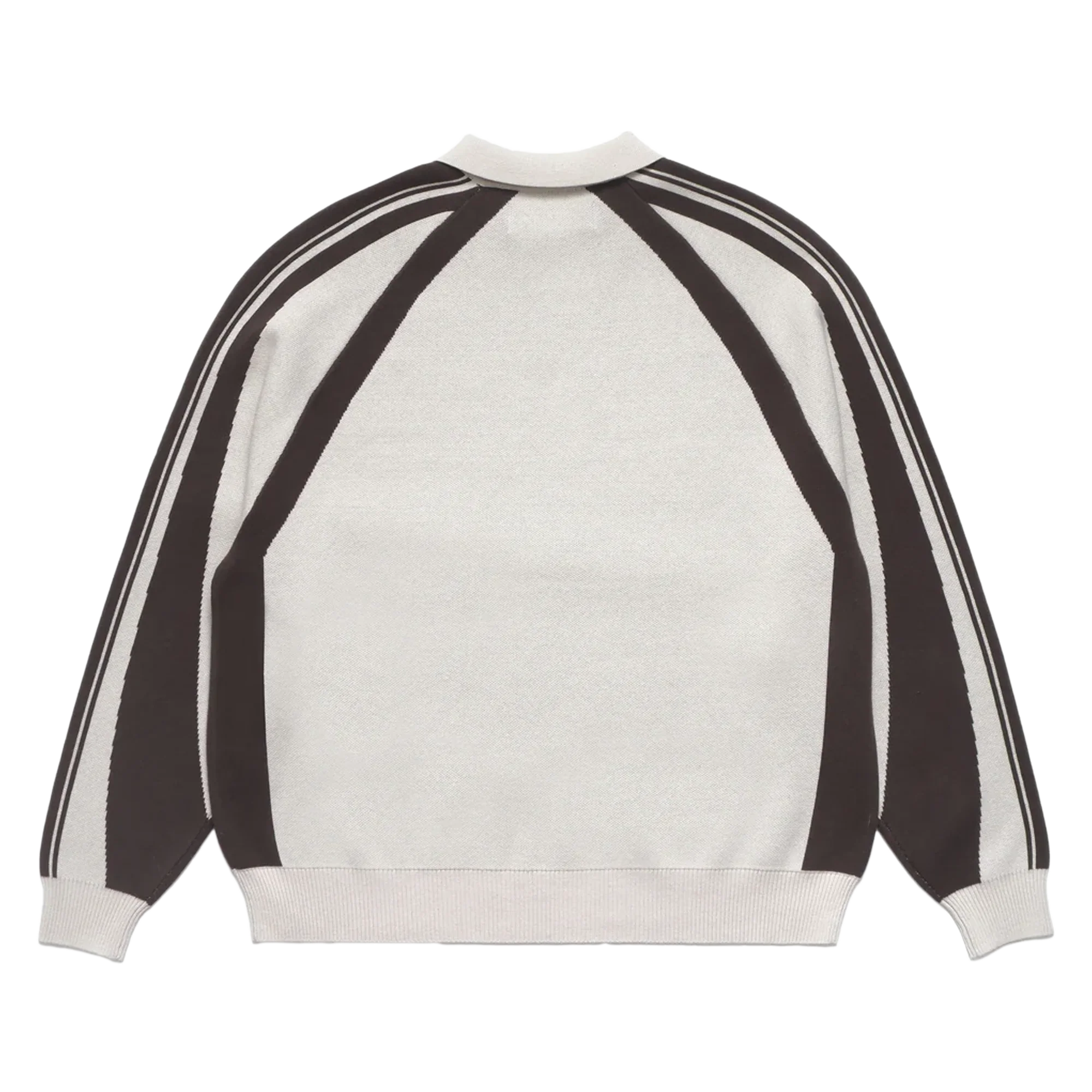 Metalwood Knit Football Top Cream - Image 3