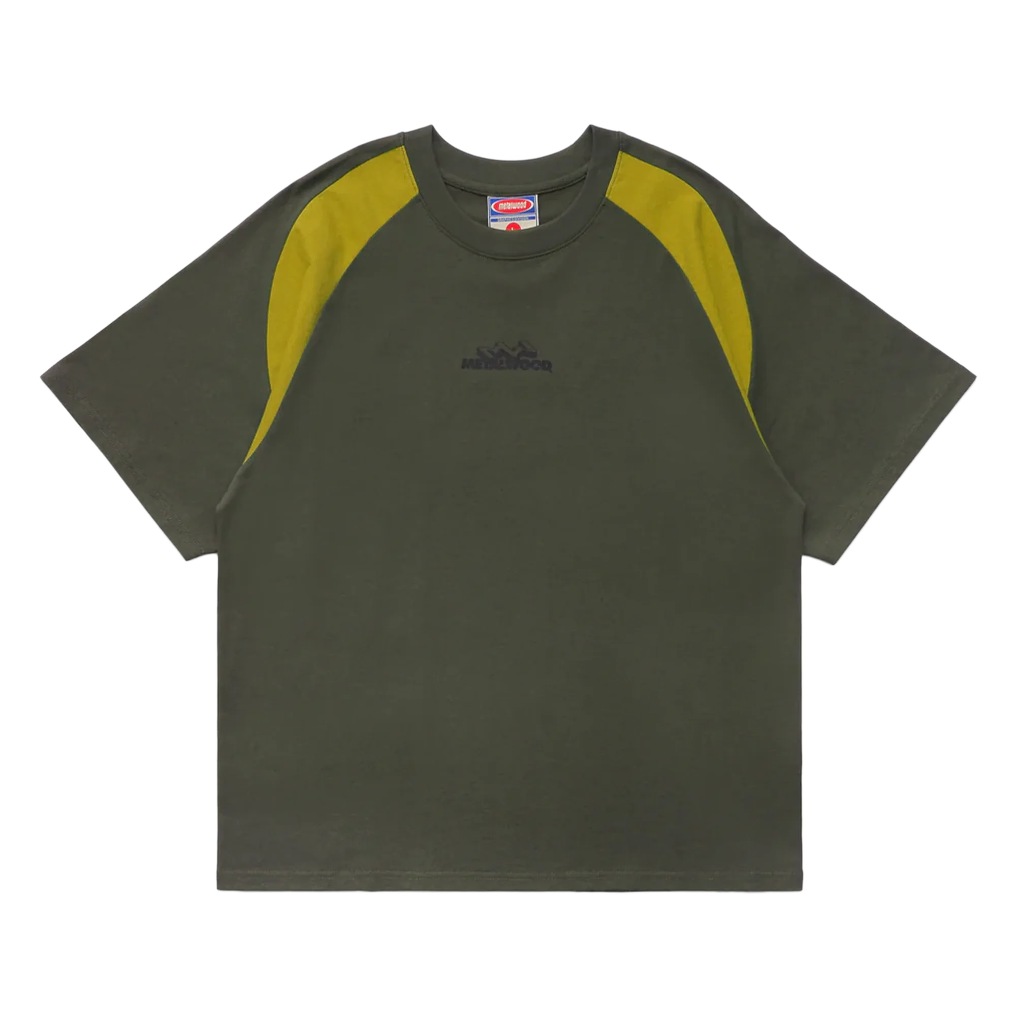 Metalwood Mountaineer Raglan T-Shirt Earth/Slime
