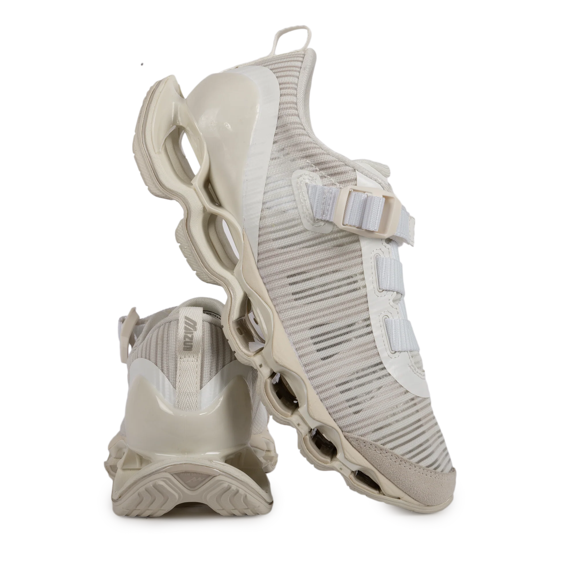 Mizuno Wave Prophecy Strap 2 Snow White/Pristine D1GA260302 - Image 6