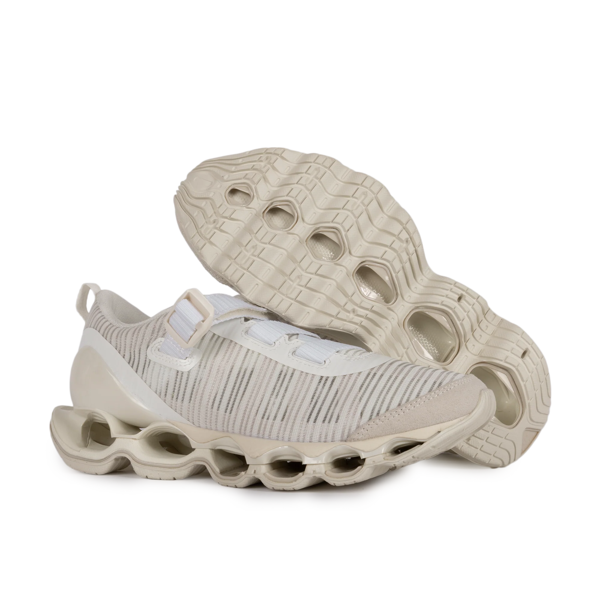 Mizuno Wave Prophecy Strap 2 Snow White/Pristine D1GA260302 - Image 8