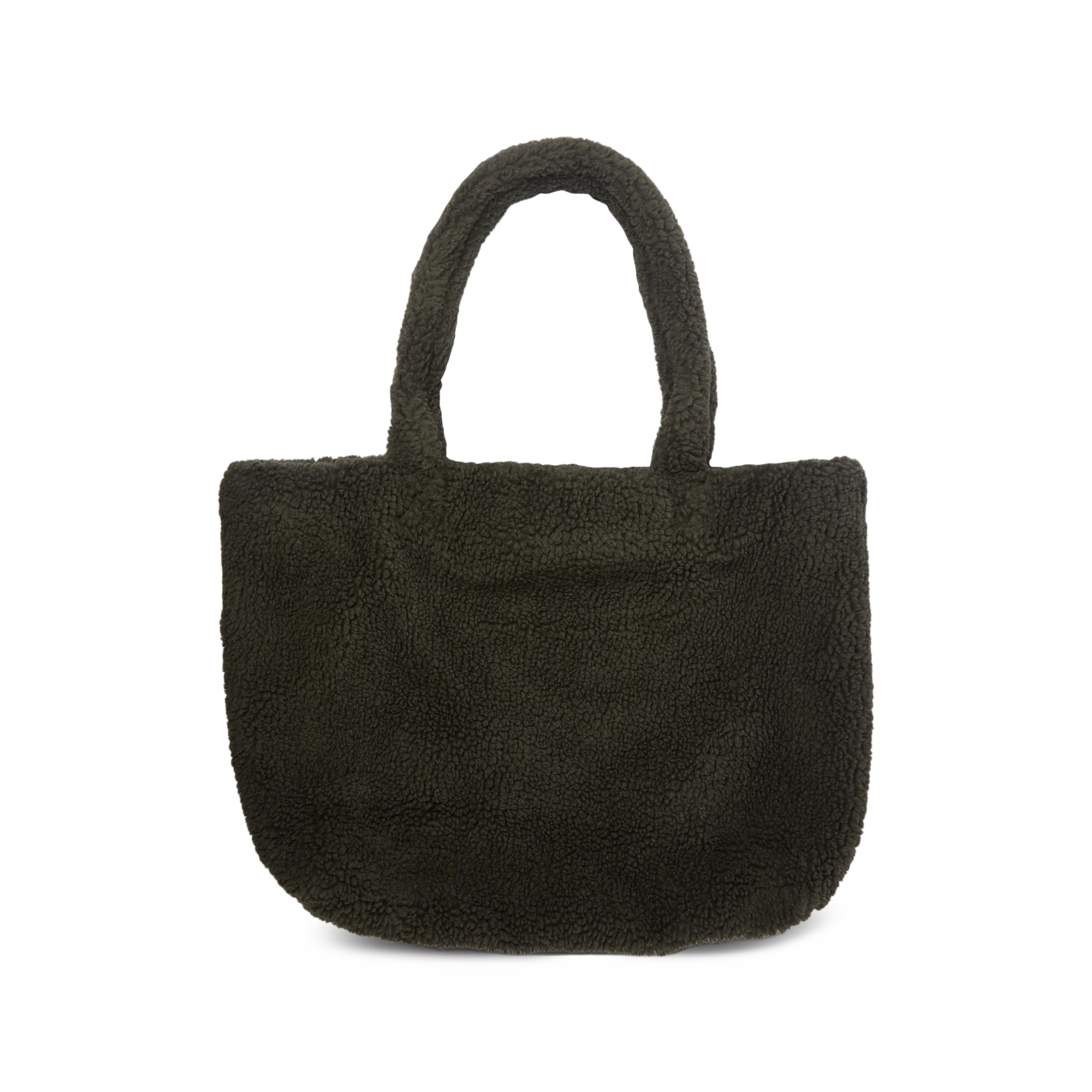Museum of Peace & Quiet Wordmark Sherpa Tote Bag Forest - Image 4