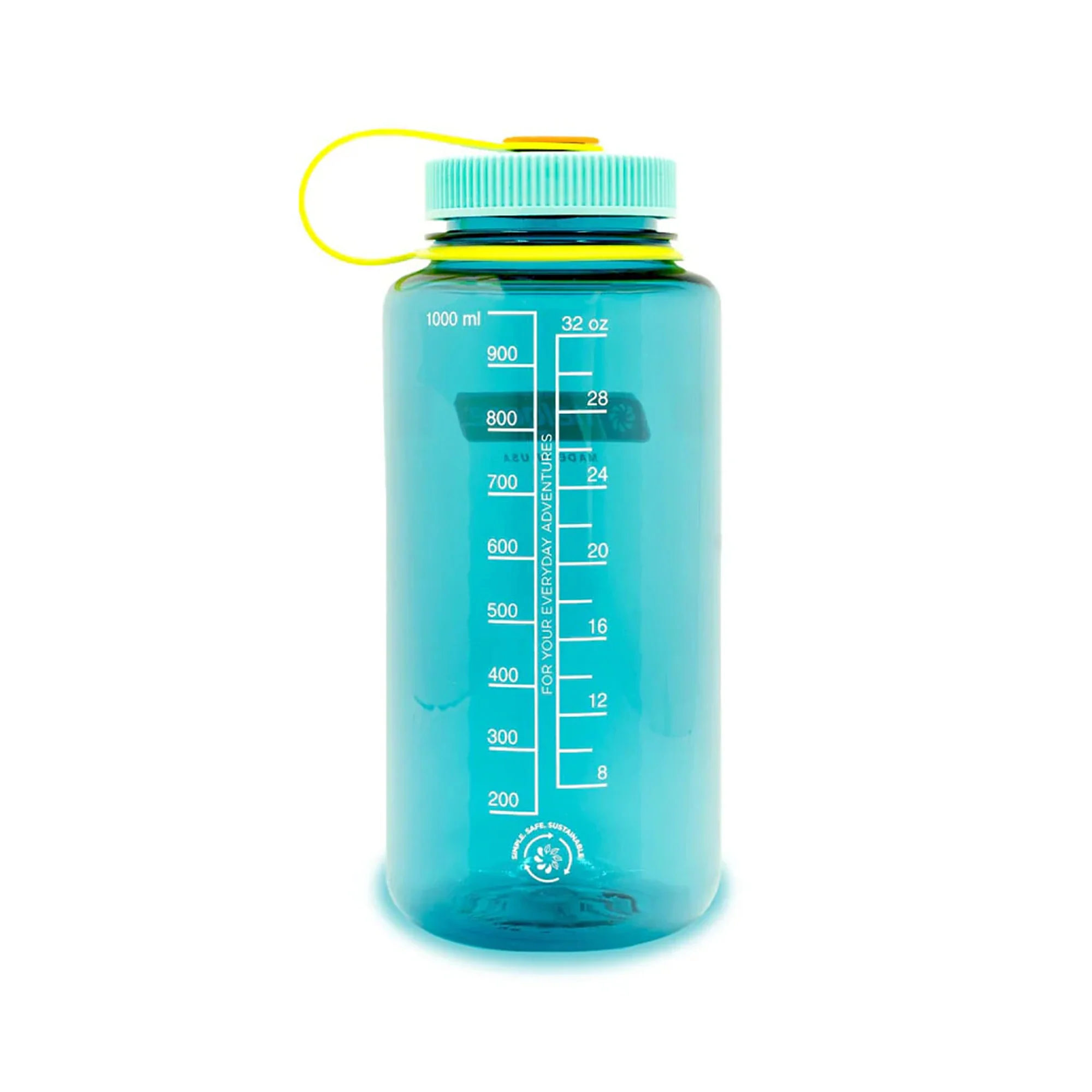 Nalgene Sustain Wide Mouth Bottle Cerulean 1L - Image 3