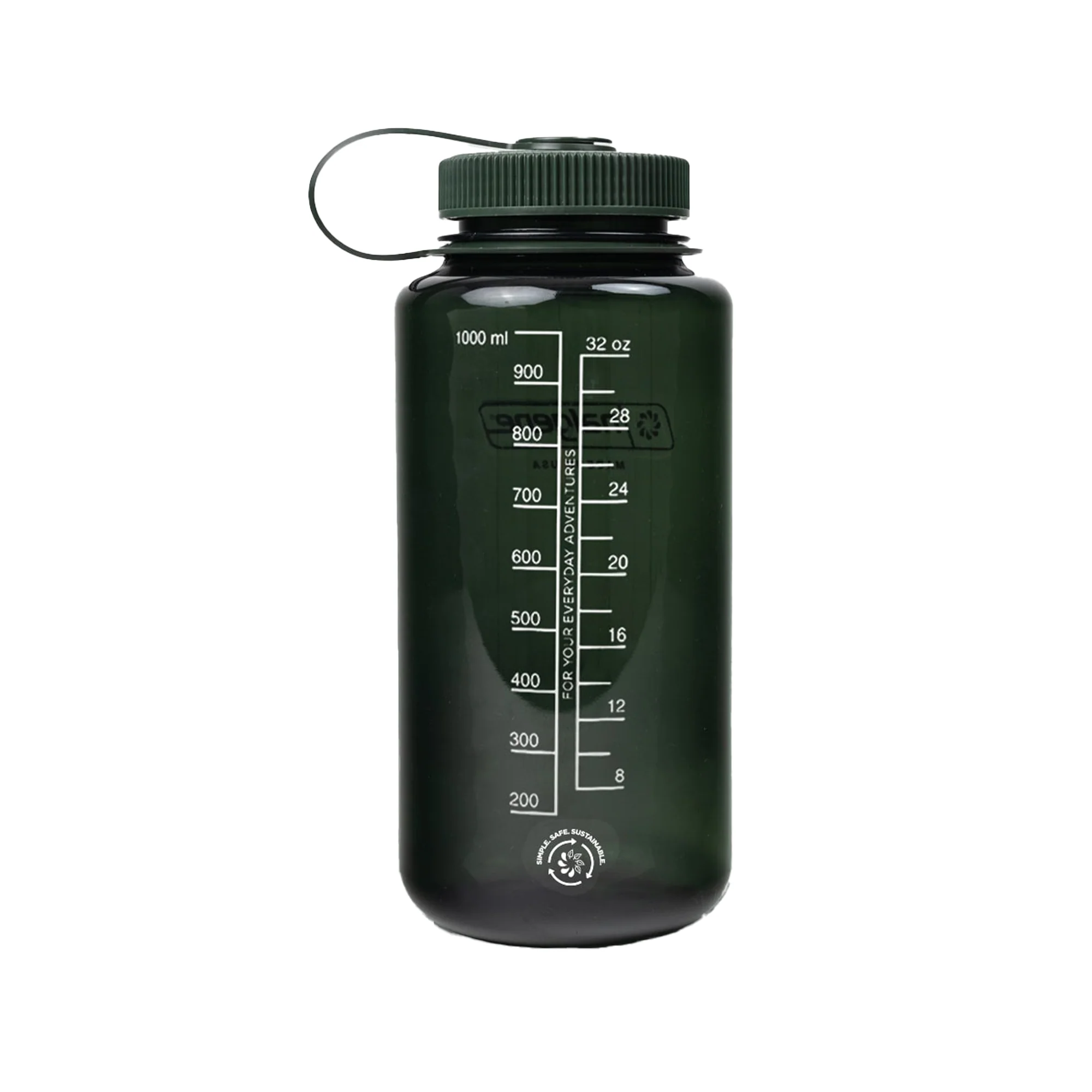 Nalgene Sustain Wide Mouth Bottle Jade 1L - Image 2