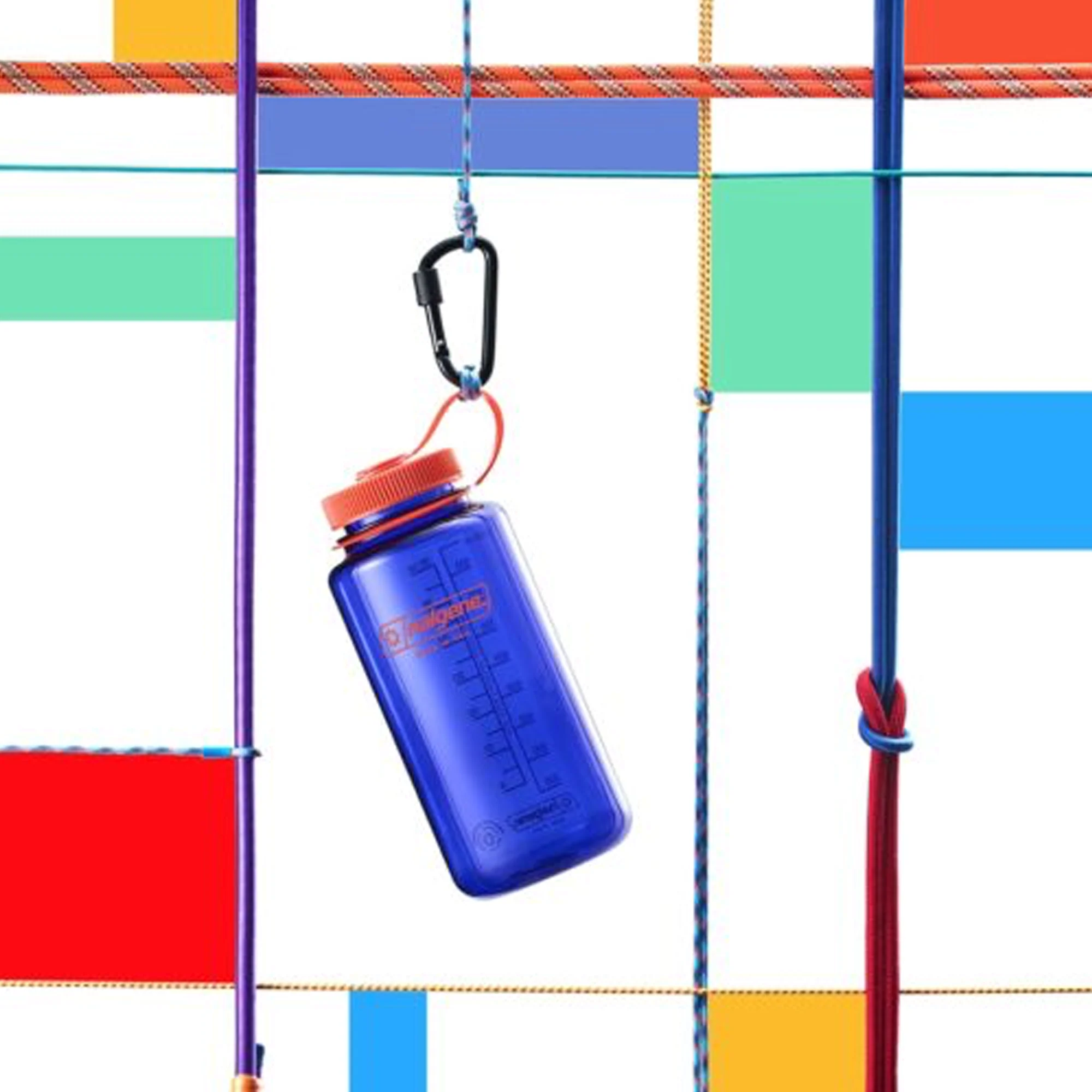Nalgene Sustain Wide Mouth Bottle Periwinkle 1L - Image 4