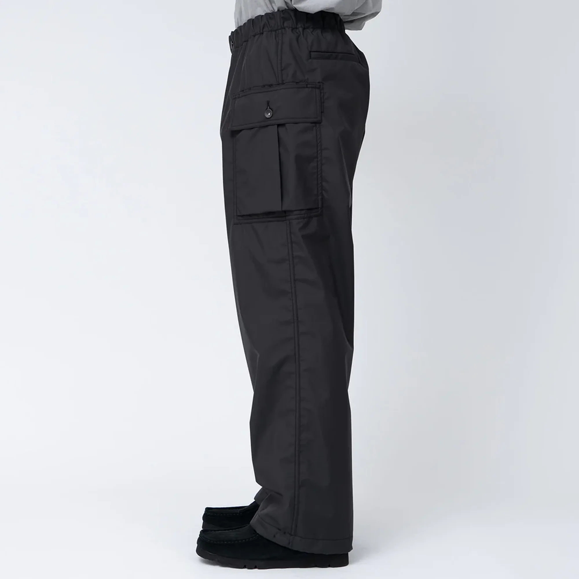 Nanamica 3L Pertex Shield Cargo Pants Black S25SC046U - Image 3